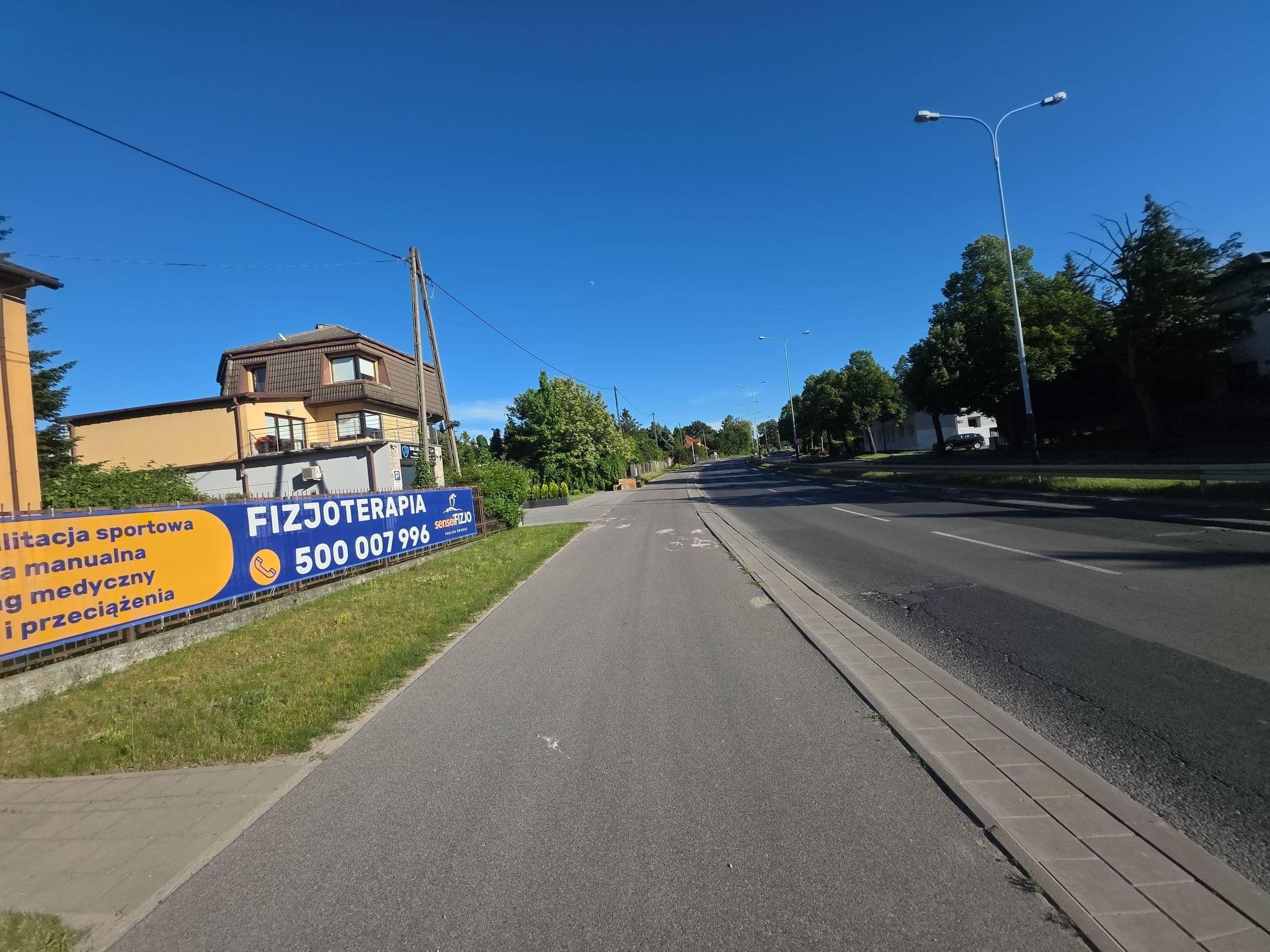 Street view near Apartamenty Pod Wiewiórą, Łódź — © Rowerowa_Lodz (CC BY-SA · Mapillary)