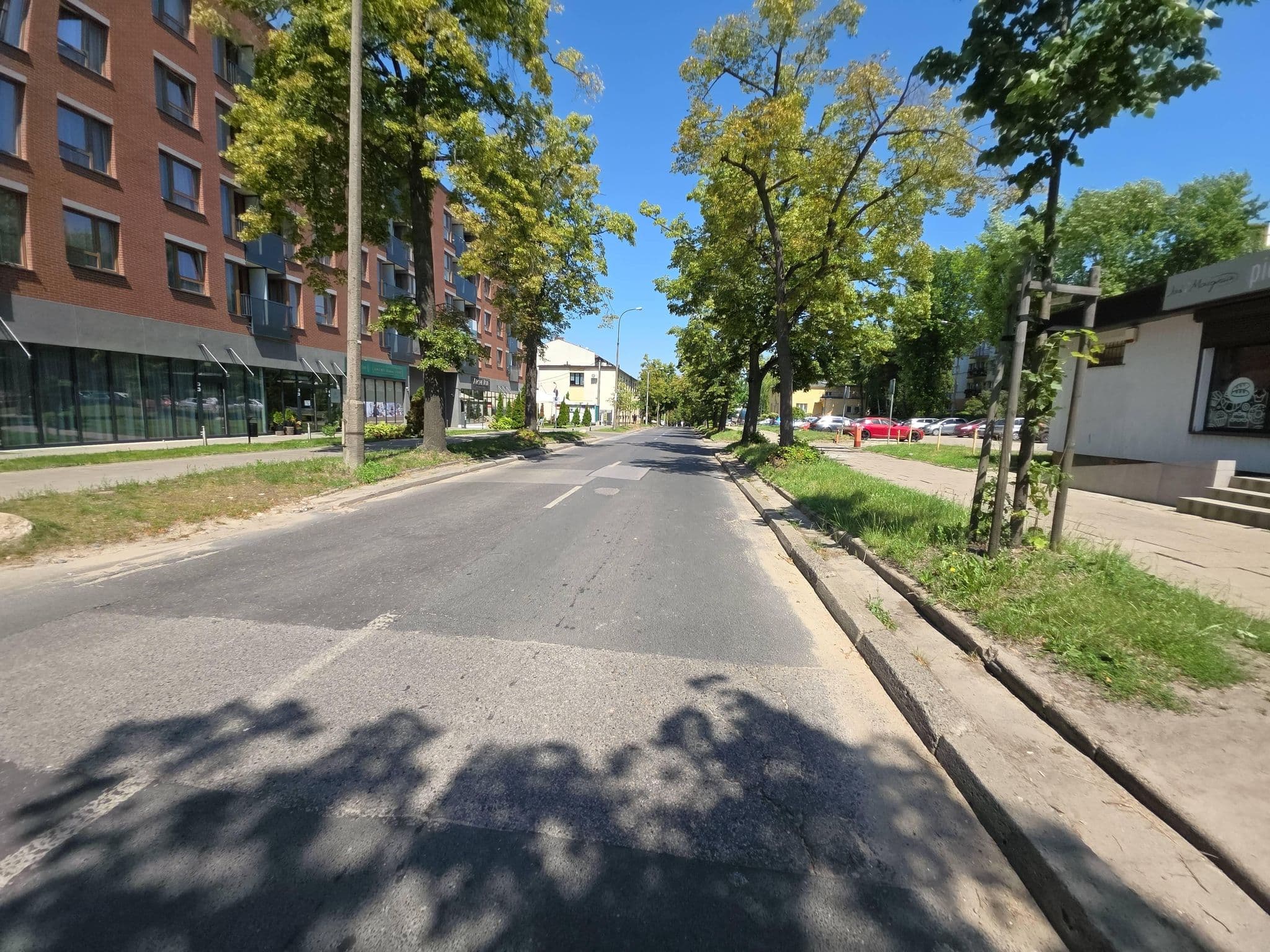 Street view near Wielobranżowa Spółdzielnia Socjalna Siódemka, Łódź — © Rowerowa_Lodz (CC BY-SA · Mapillary)
