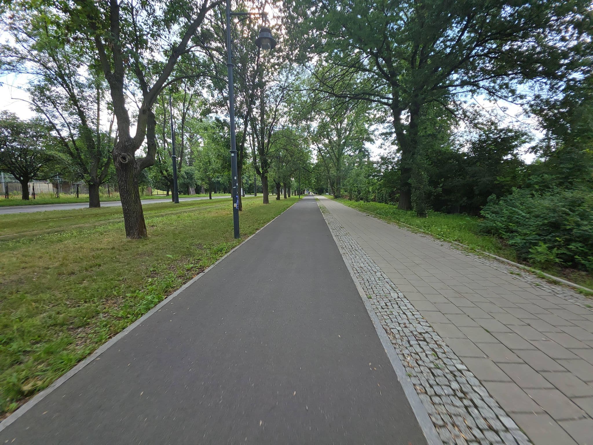 Street view near Grand Tour Sp. z o.o., Łódź — © Rowerowa_Lodz (CC BY-SA · Mapillary)