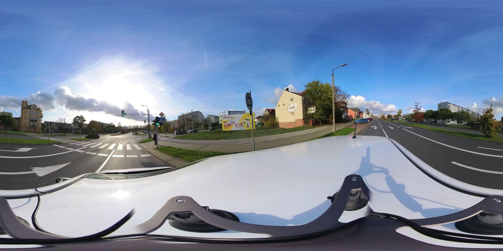 Street view near Zajazd Alicja, Kutno — © TomaszECSLodz (CC BY-SA · Mapillary)
