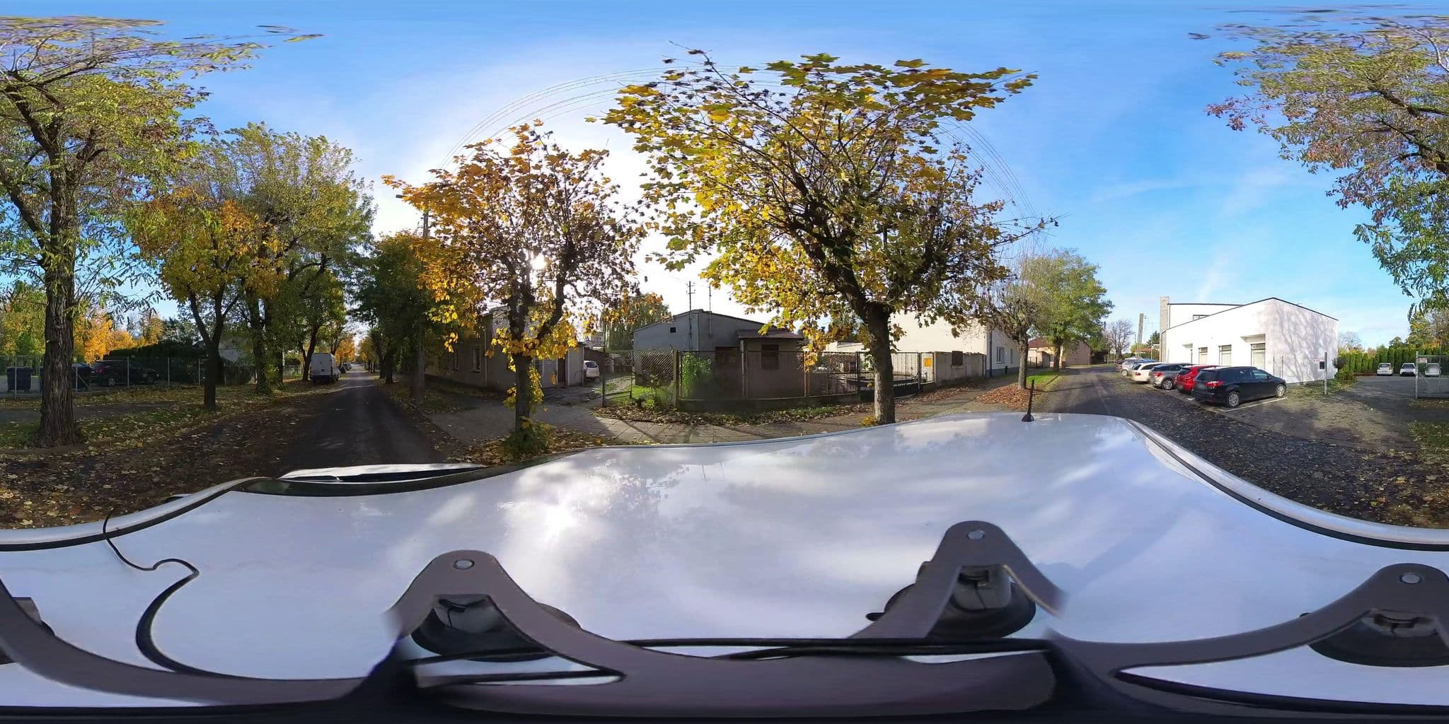 Street view near Dom Wypoczynkowy "ARKA", Kutno — © TomaszECSLodz (CC BY-SA · Mapillary)