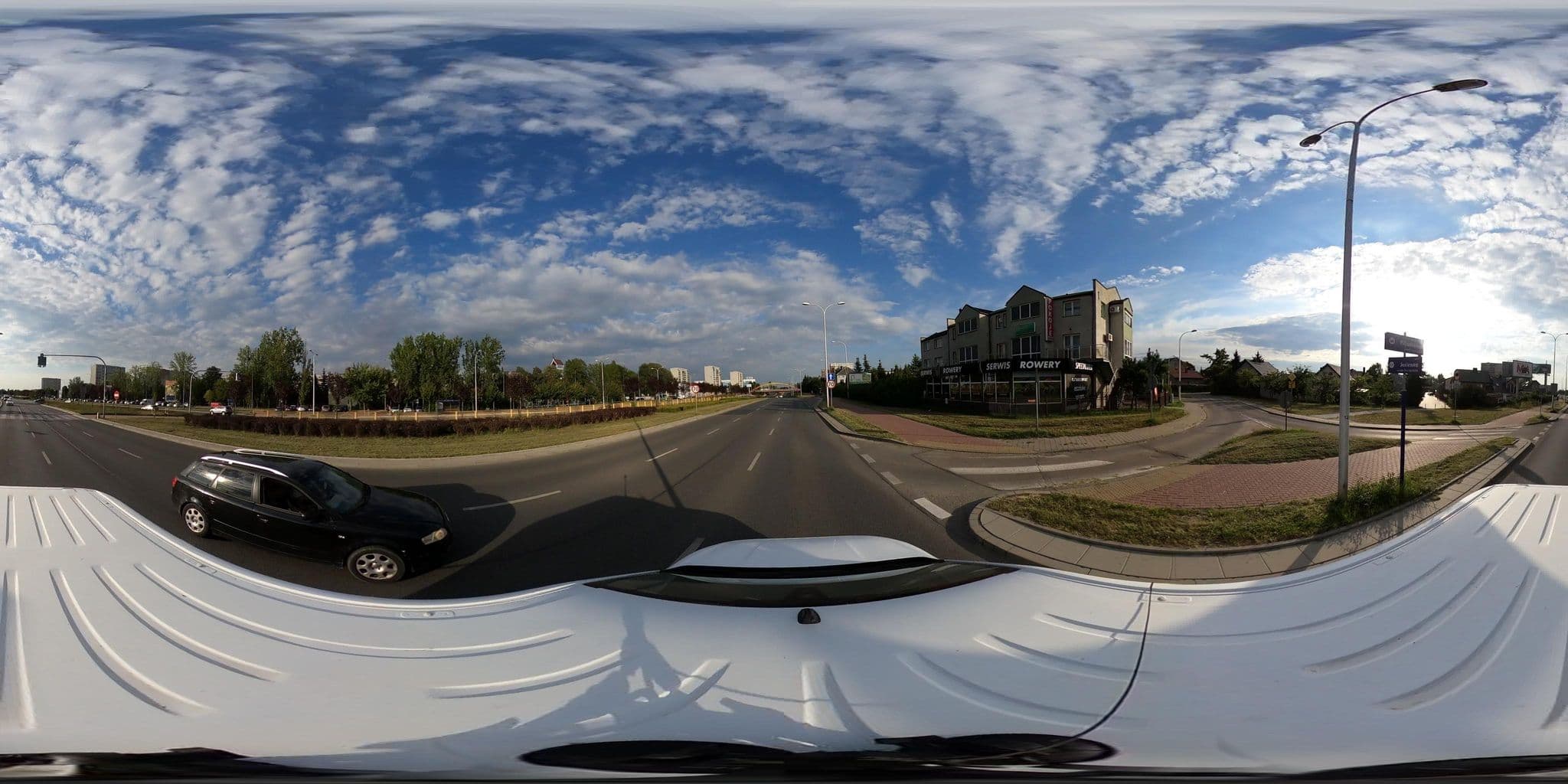 Street view near Hotelic Heven, Płock — © inwazjamb (CC BY-SA · Mapillary)