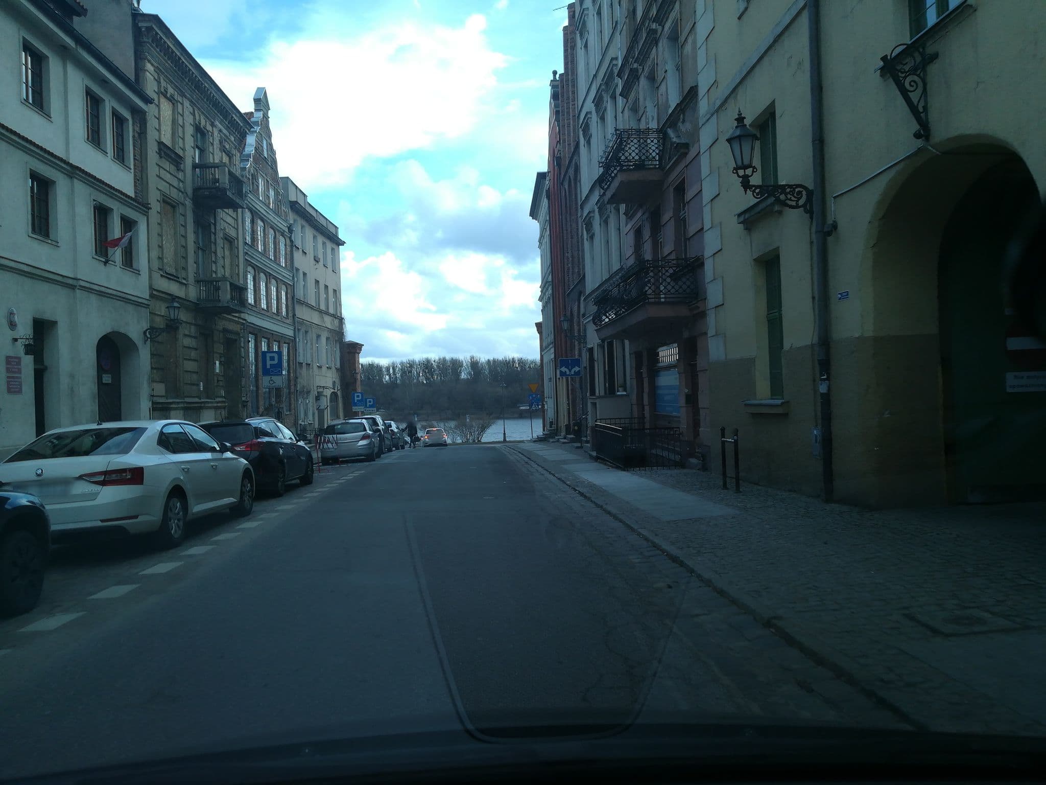 Street view near Łazienna Premier, Toruń — © mhenclik (CC BY-SA · Mapillary)