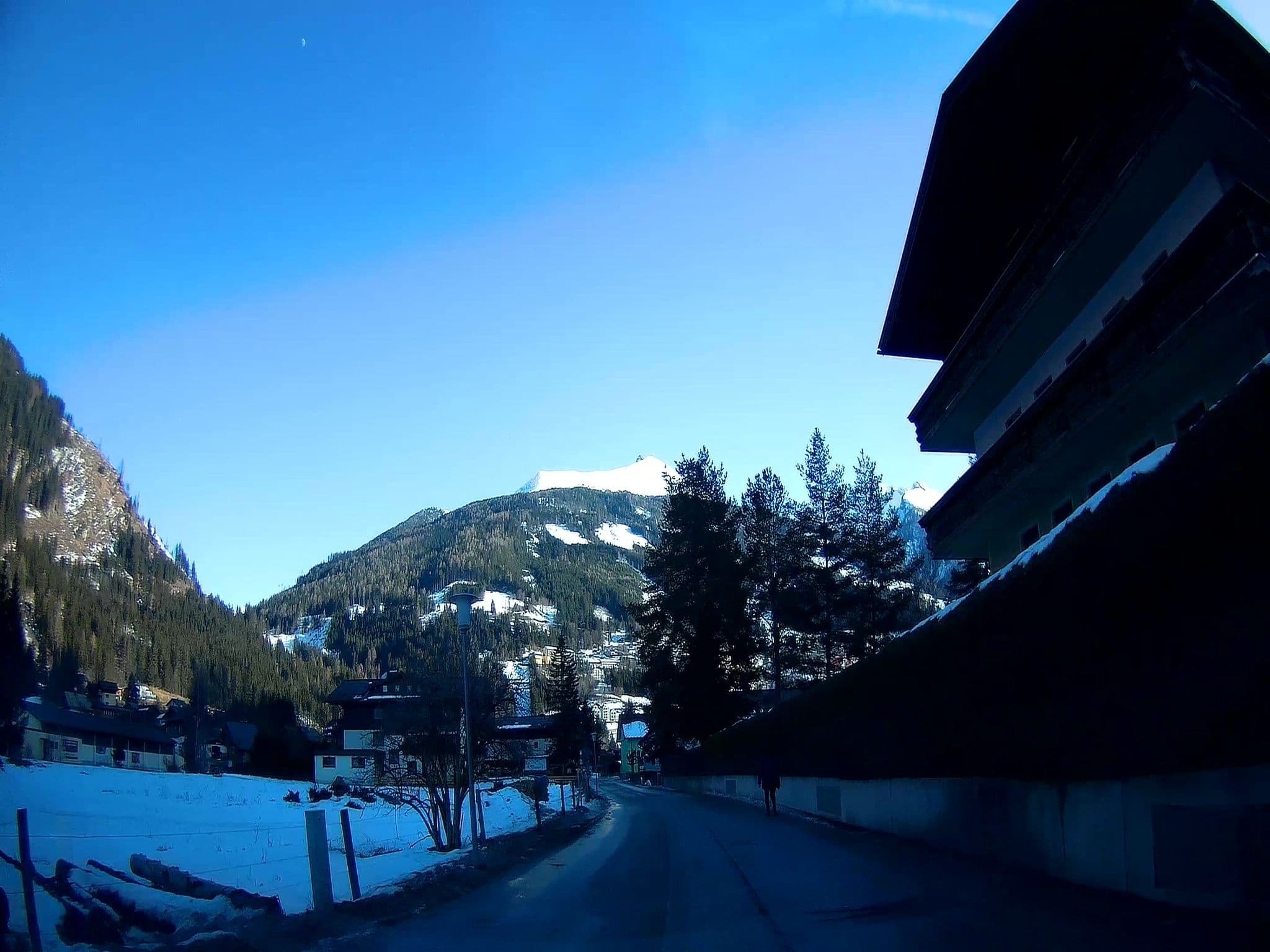Street view near Haus Christophorus, Bad Gastein