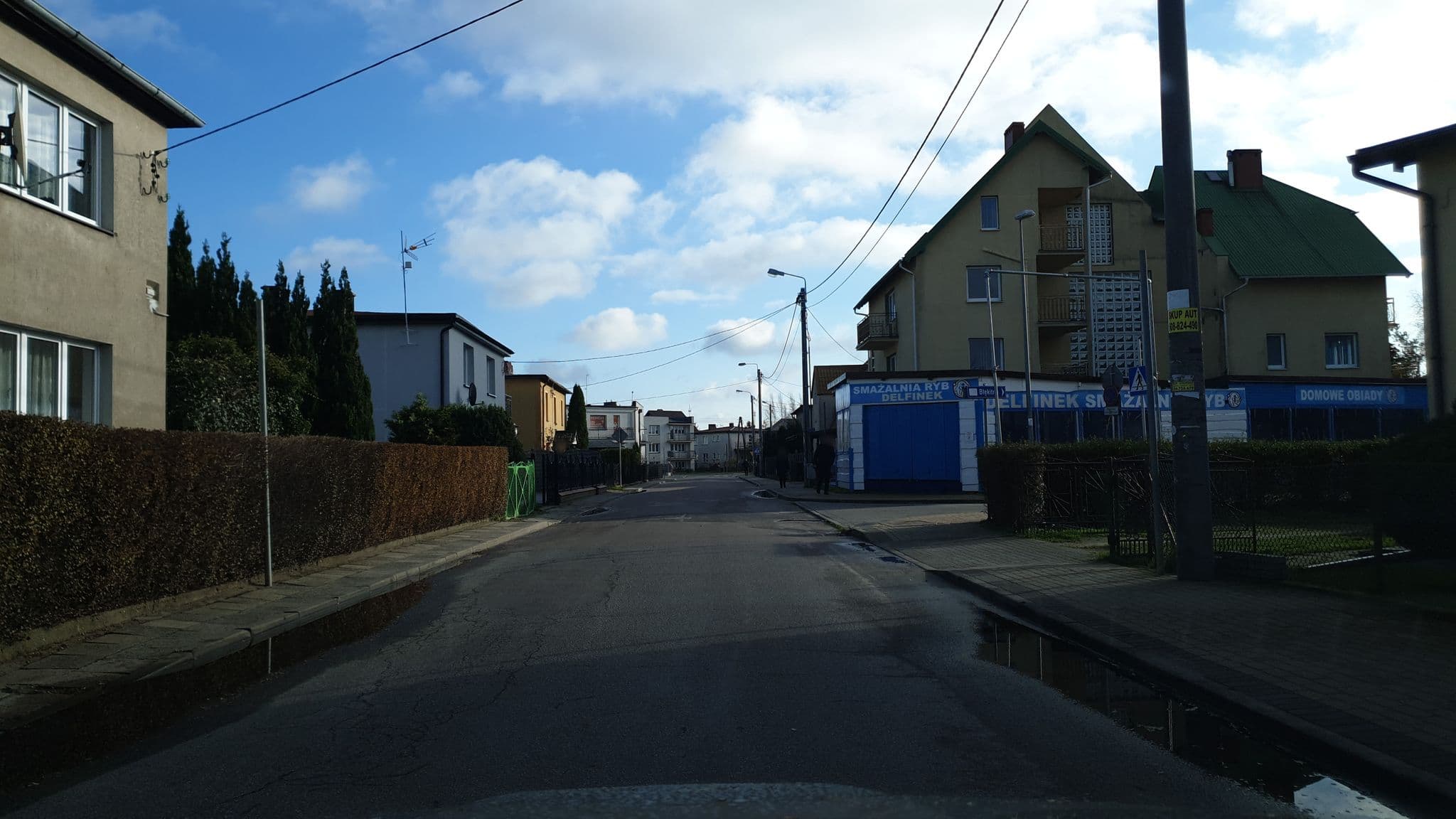 Street view near Latarnik Karwia, Jastrzębia Góra — © krz (CC BY-SA · Mapillary)