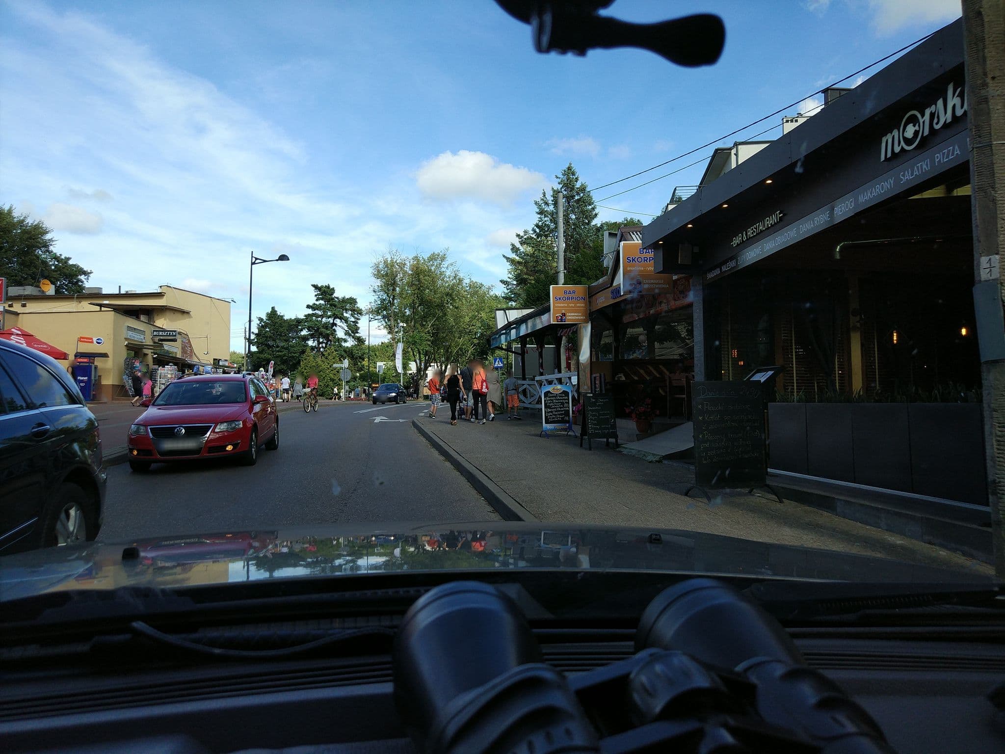 Street view near Dom Wczasowy VIS, Jastrzębia Góra — © kmajcher (CC BY-SA · Mapillary)