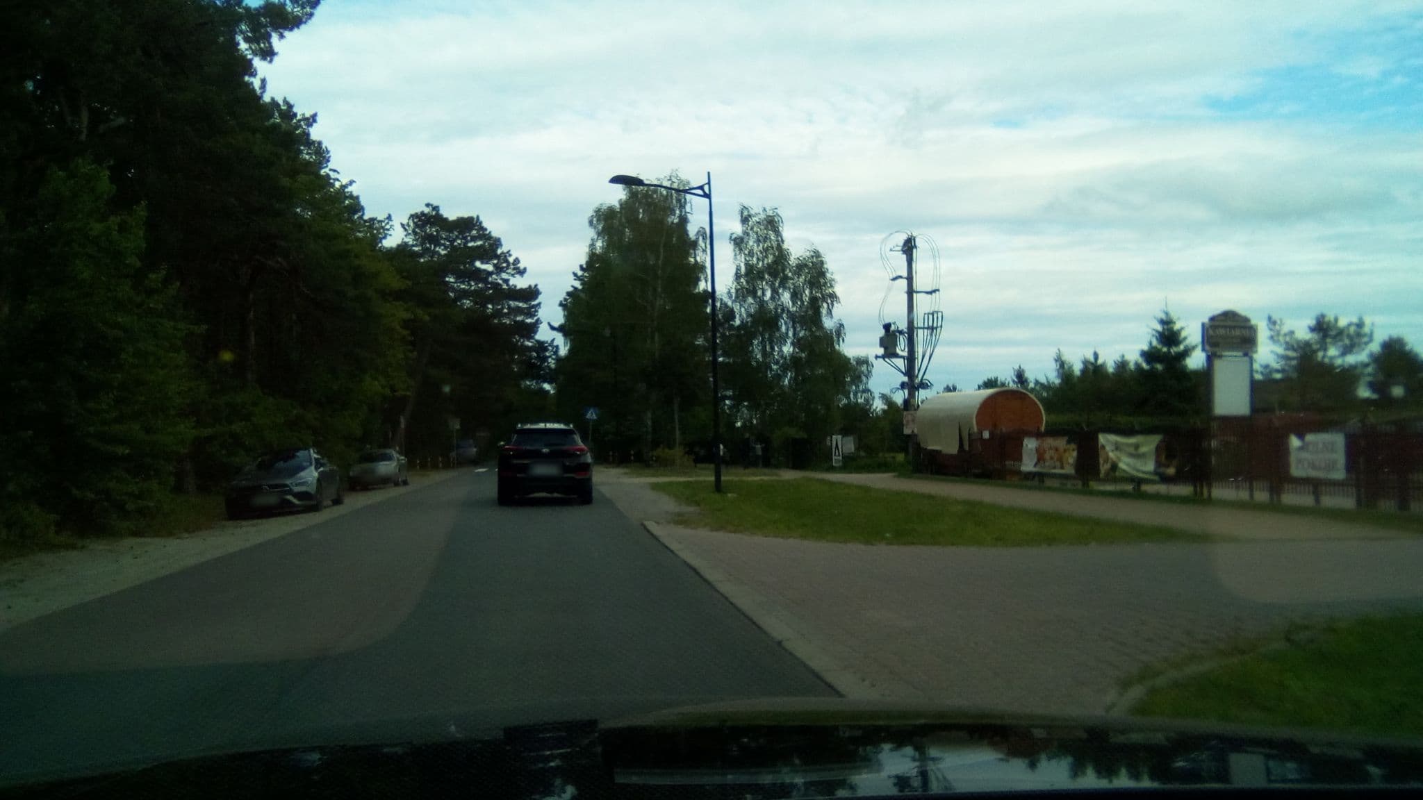 Street view near Pensjonat Aleksander, Jastrzębia Góra — © and987 (CC BY-SA · Mapillary)
