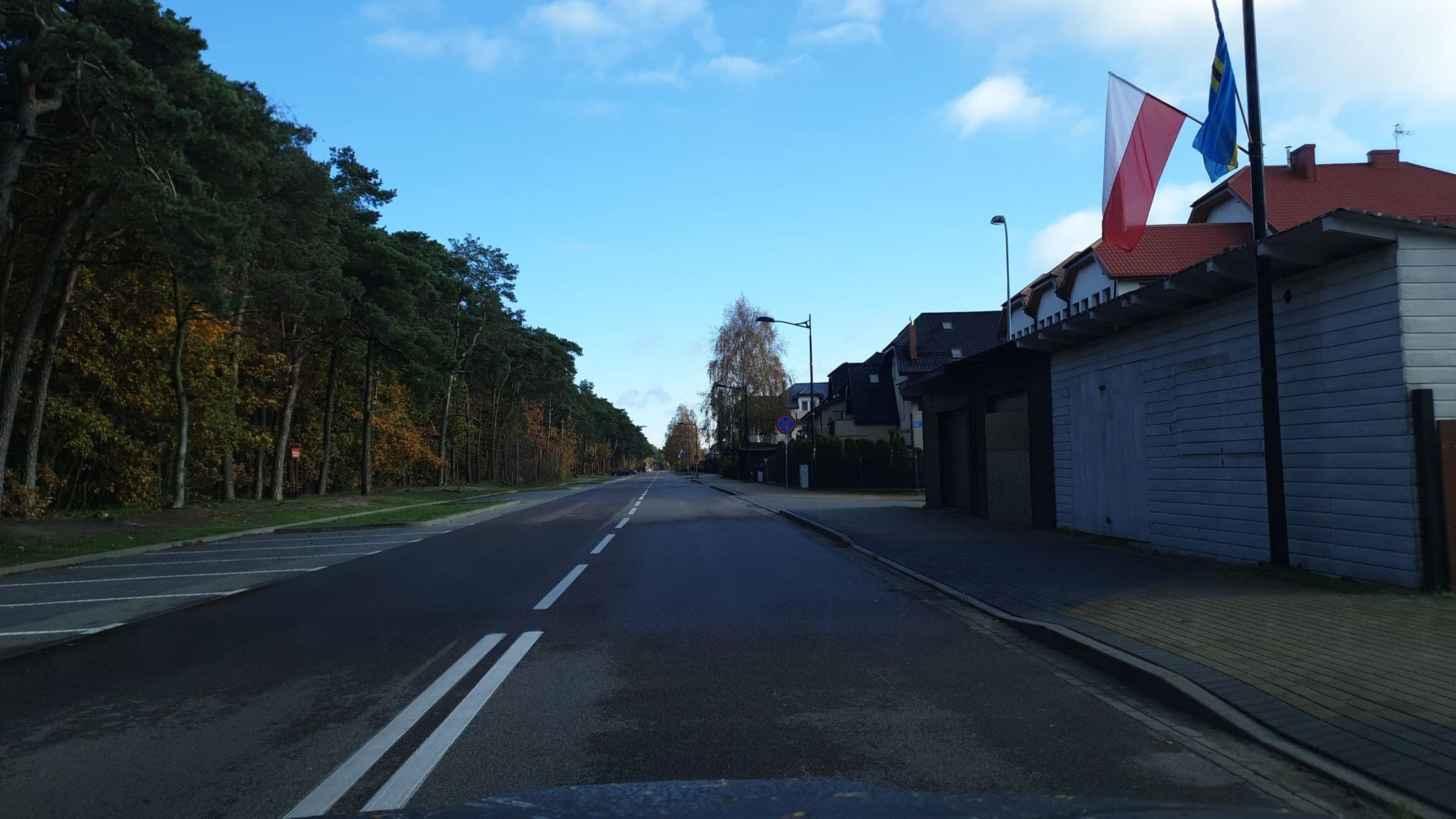 Street view near Matik Pokoje Goscinne, Jastrzębia Góra — © krz (CC BY-SA · Mapillary)