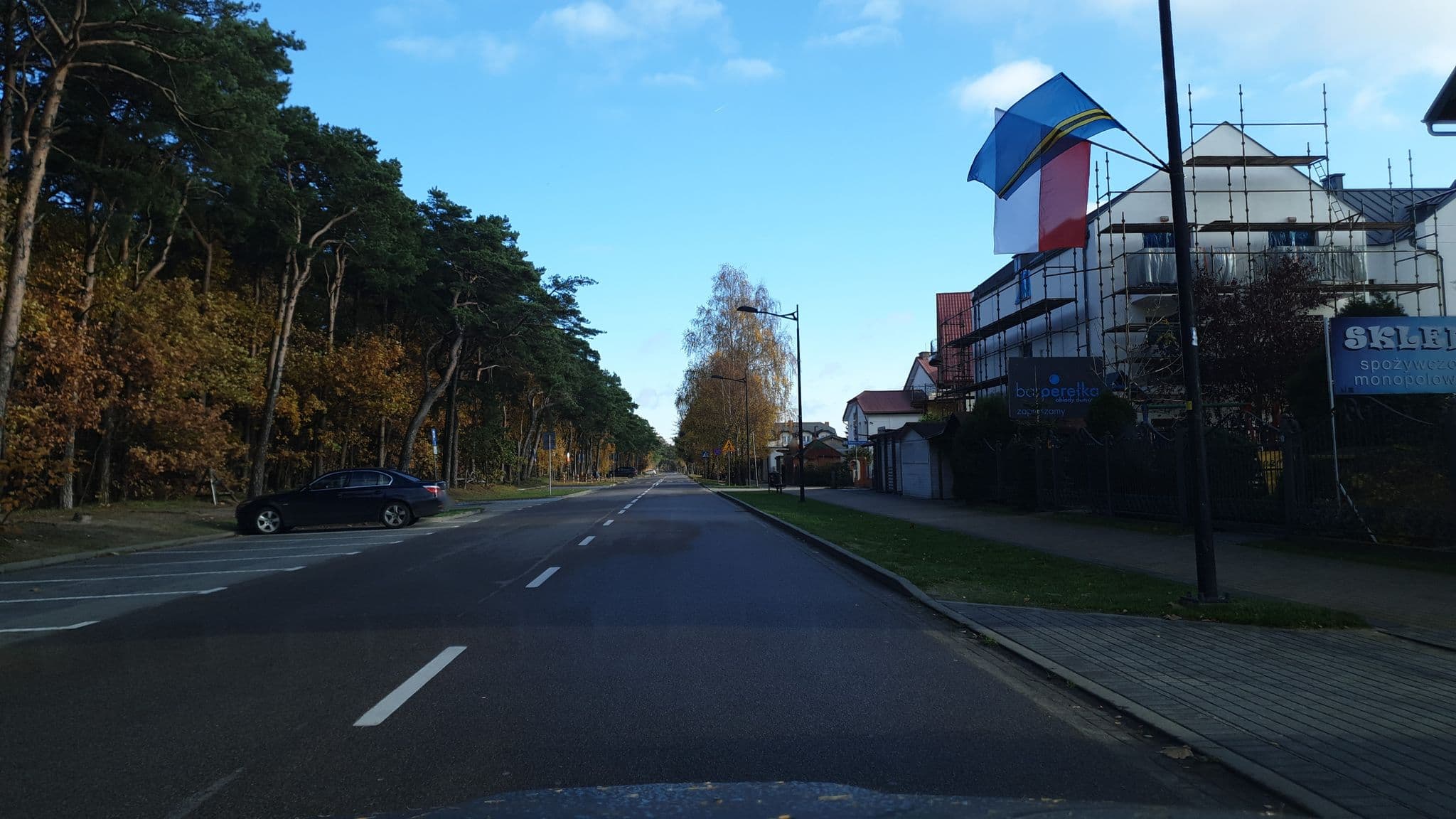 Street view near Foelkner Irena. Wynajem pokoi, Jastrzębia Góra — © krz (CC BY-SA · Mapillary)