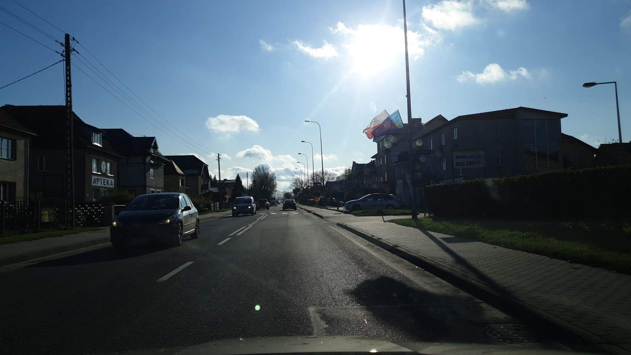 Street view near Kazimierz Szomborg Wynajem Pokoi, Władysławowo — © krz (CC BY-SA · Mapillary)