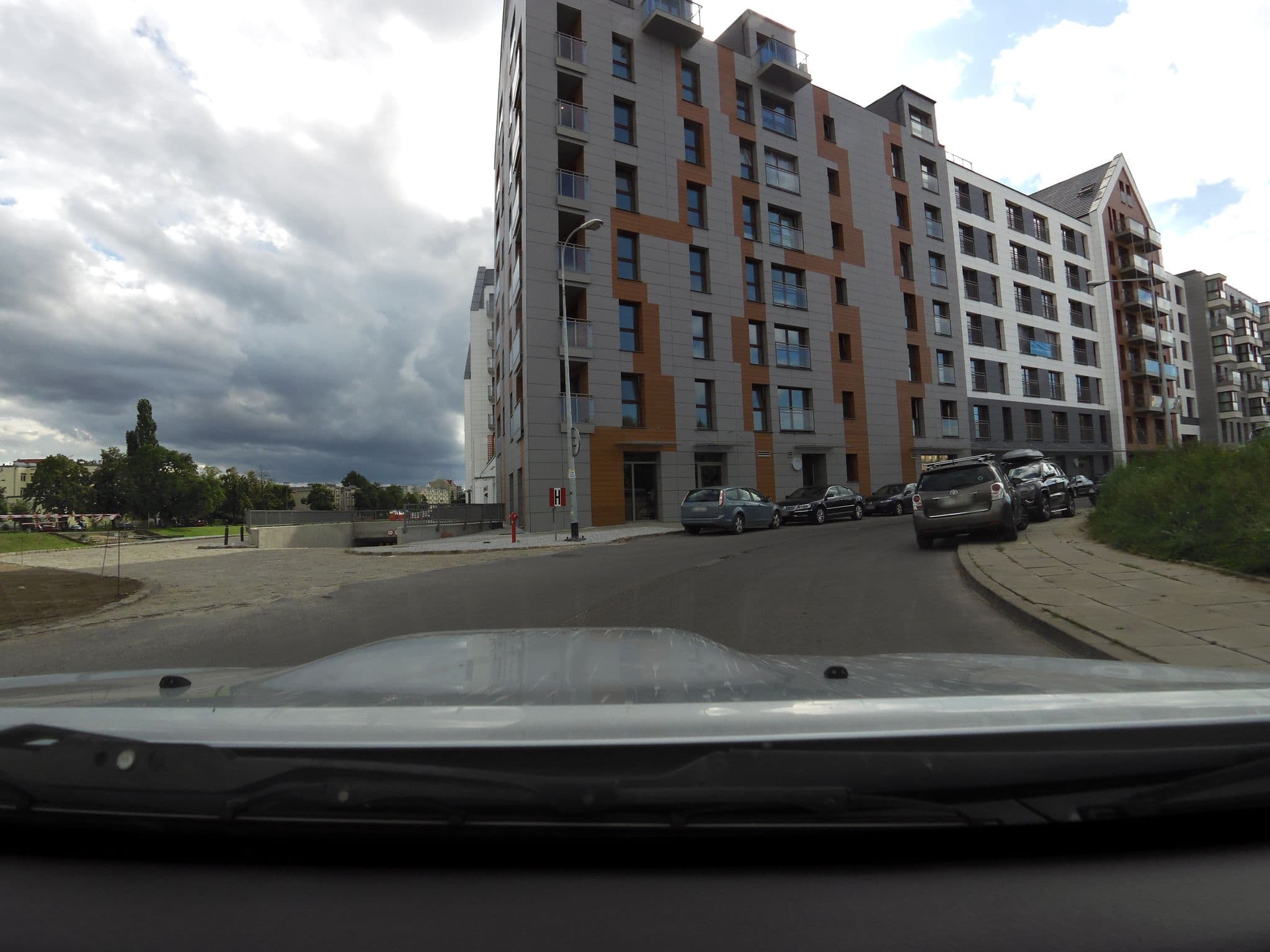 Street view near Apartinfo Nowa Motława SPA, Olszynka — © aleksasfi (CC BY-SA · Mapillary)