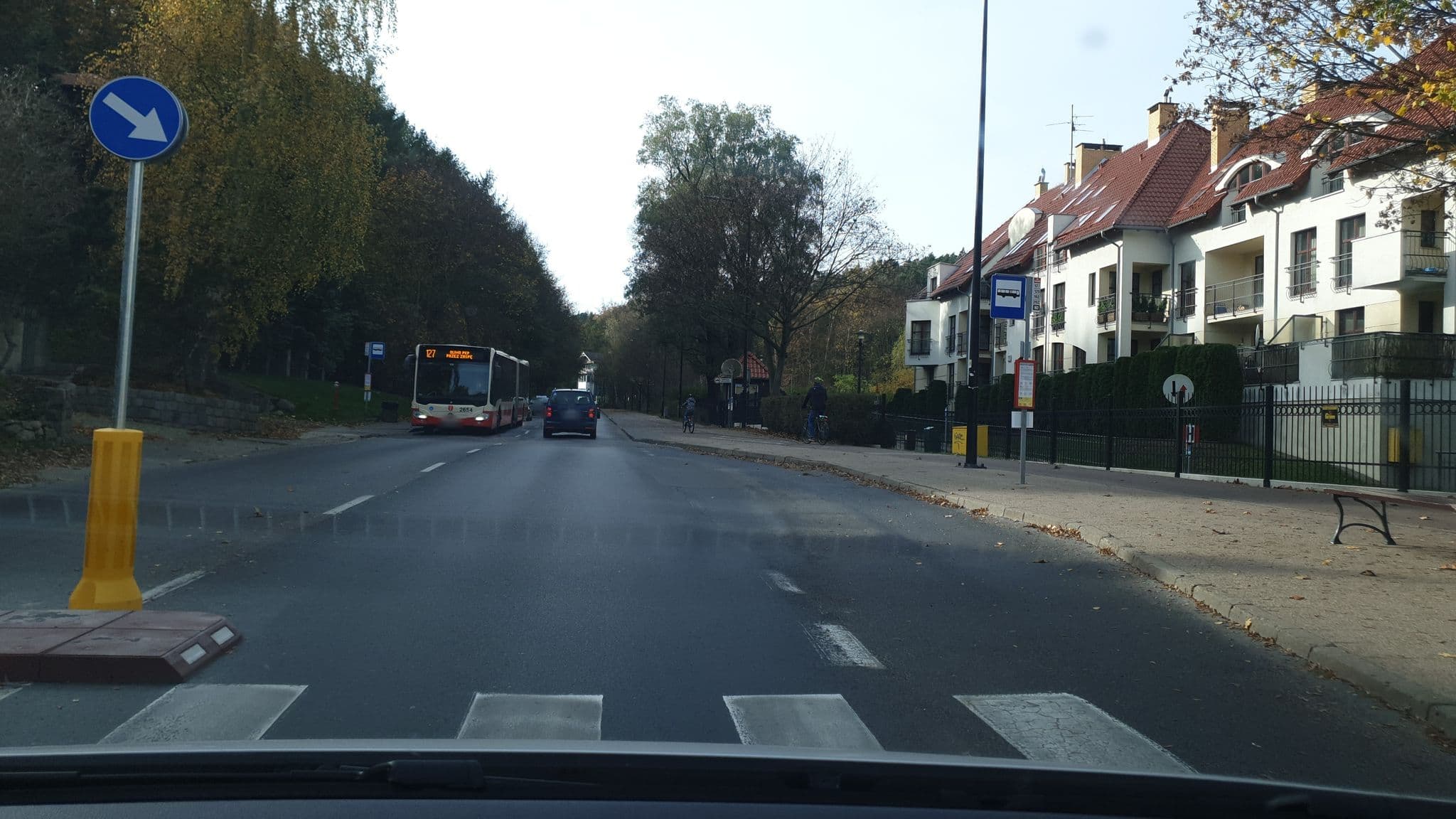 Street view near pokoie kocieviak, Wrzeszcz — © krz (CC BY-SA · Mapillary)