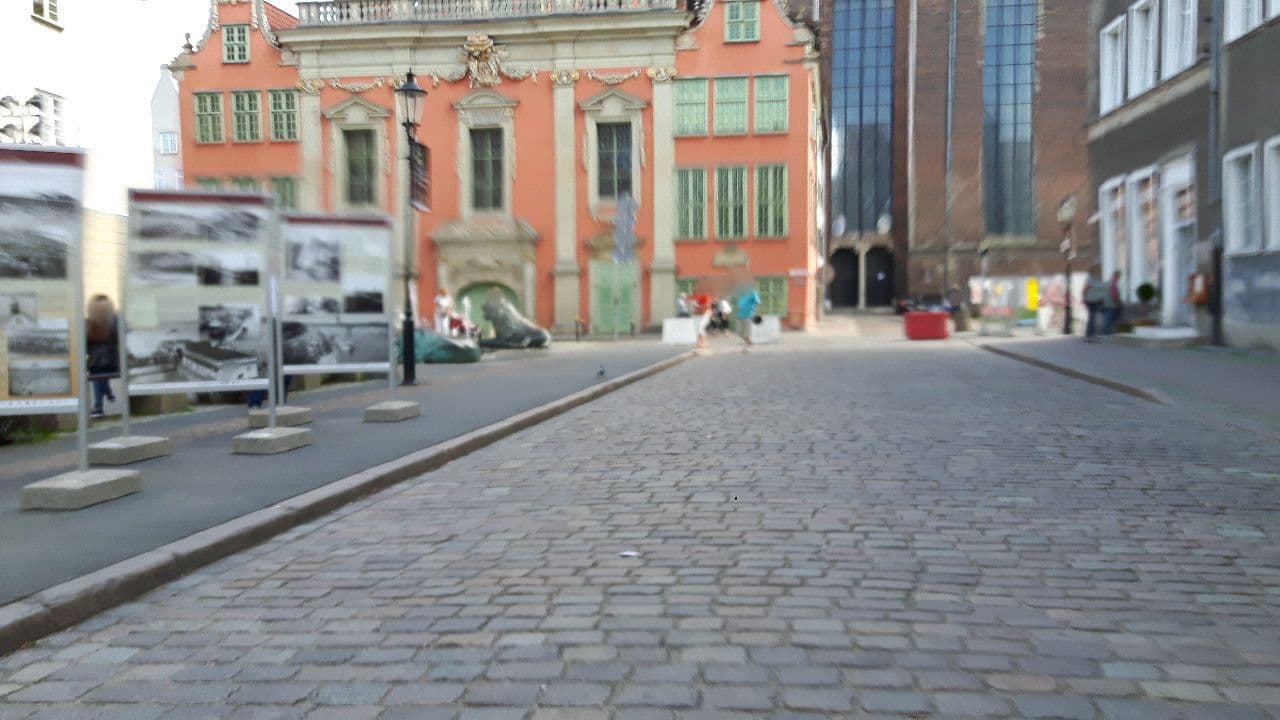 Street view near Apartament Grobla, Gdańsk — © changchun1 (CC BY-SA · Mapillary)