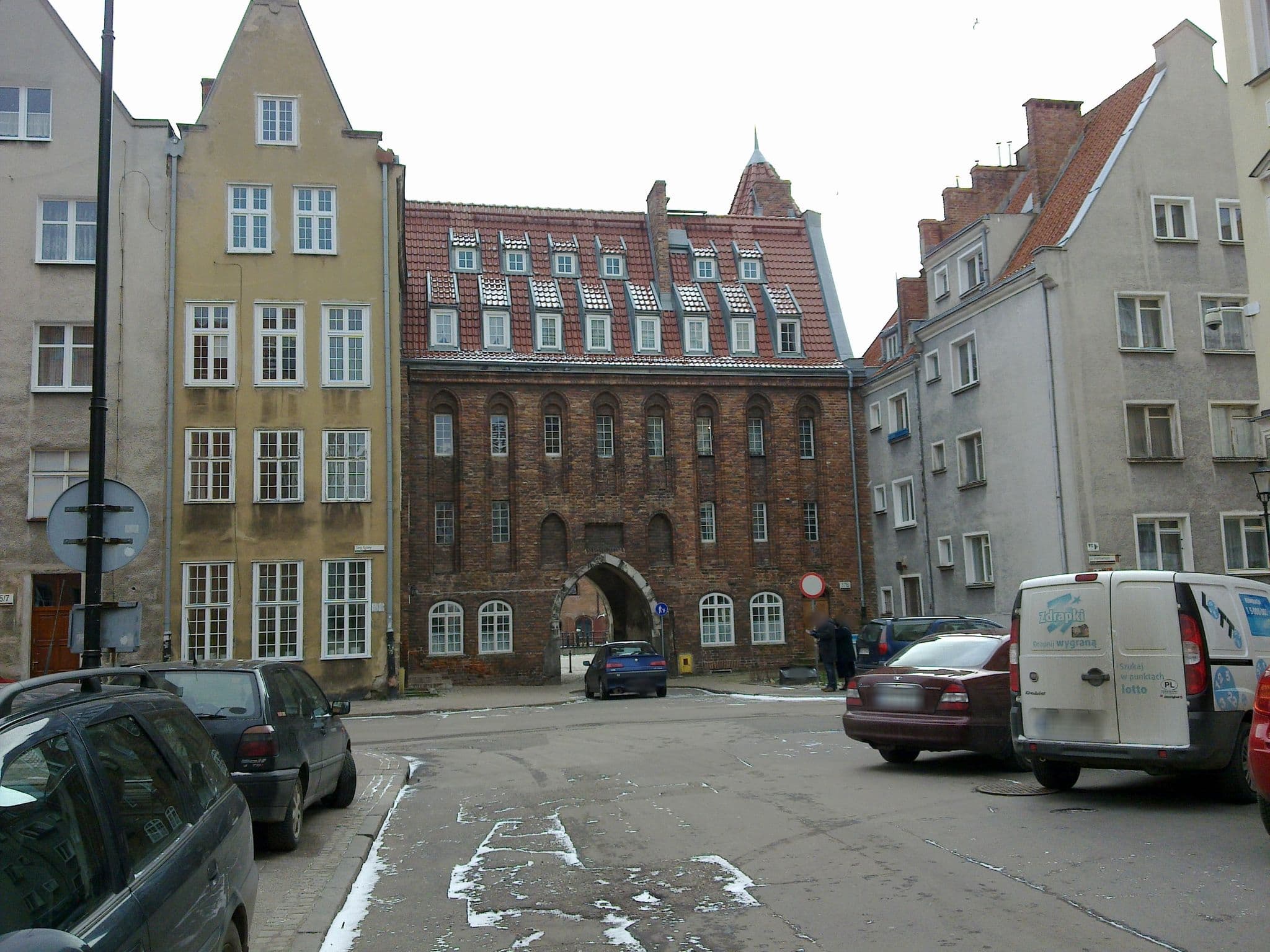 Street view near Targ Rybny Apartment, Gdańsk — © racibo (CC BY-SA · Mapillary)