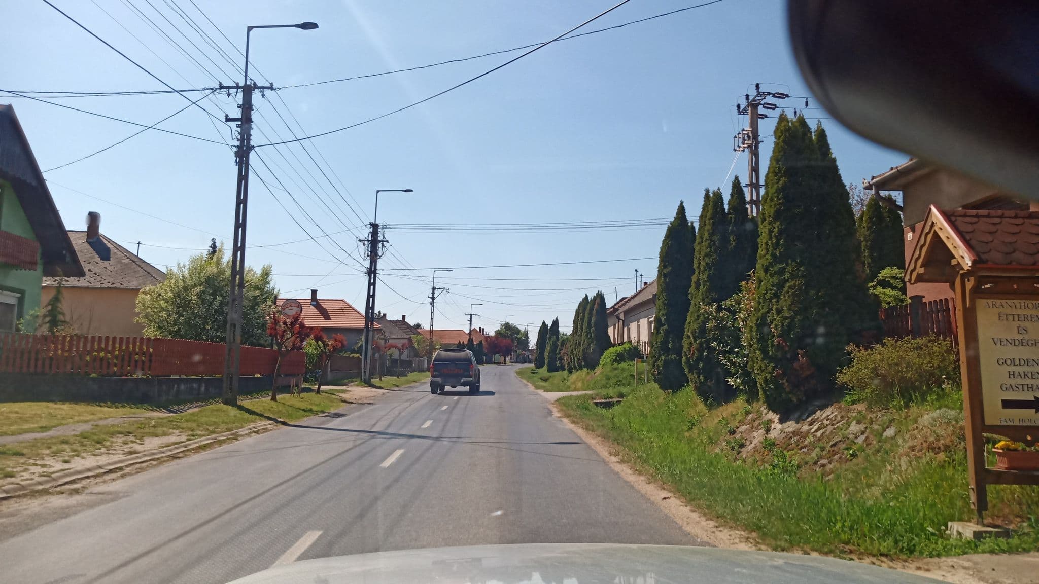 Street view near Aranyhorog panzió, Alsópáhok — © lercom (CC BY-SA · Mapillary)