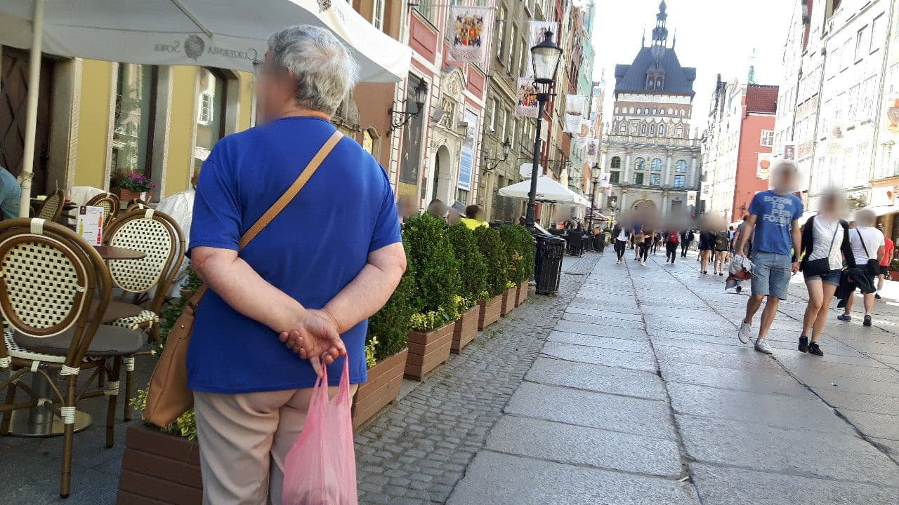 Street view near Gryf Apartments, Gdańsk — © changchun1 (CC BY-SA · Mapillary)