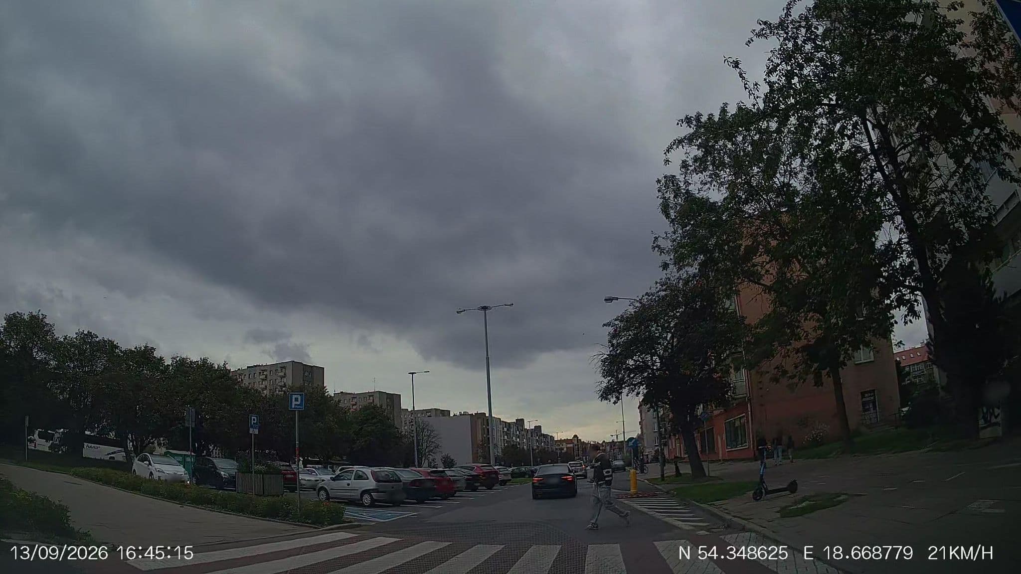 Street view near Old Town Hostel, Olszynka — © Driven2574 (CC BY-SA · Mapillary)