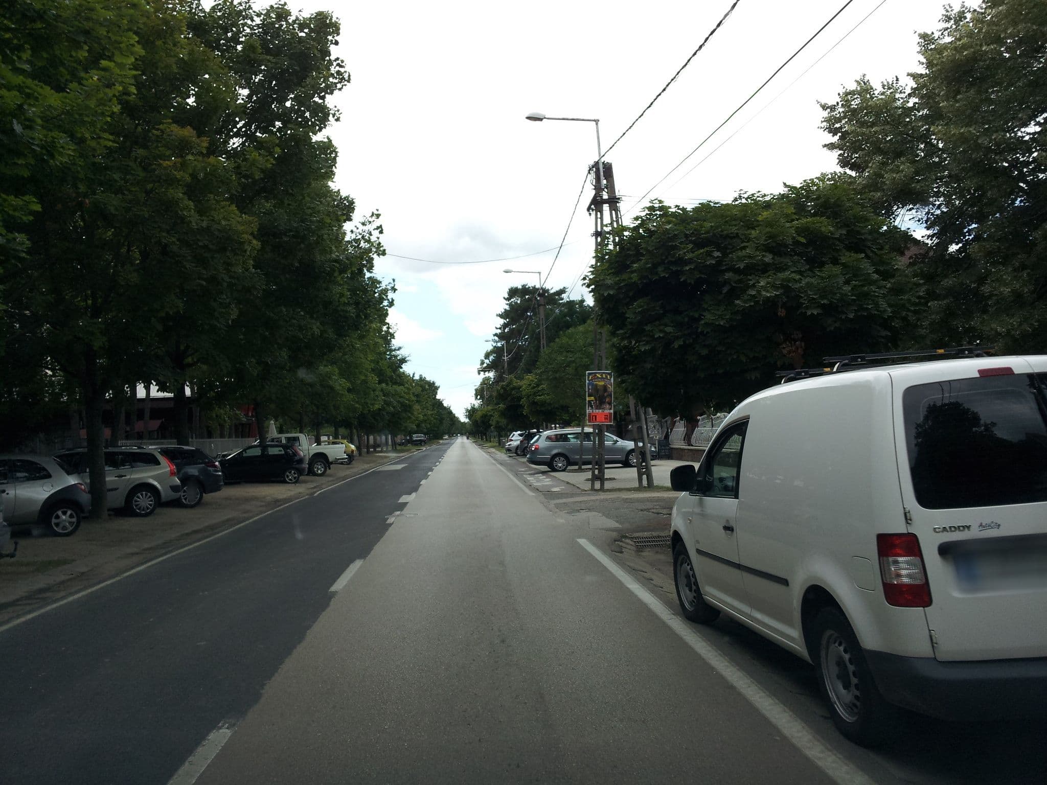 Street view near Hotel Nostra, Siófok — © kolesajr (CC BY-SA · Mapillary)