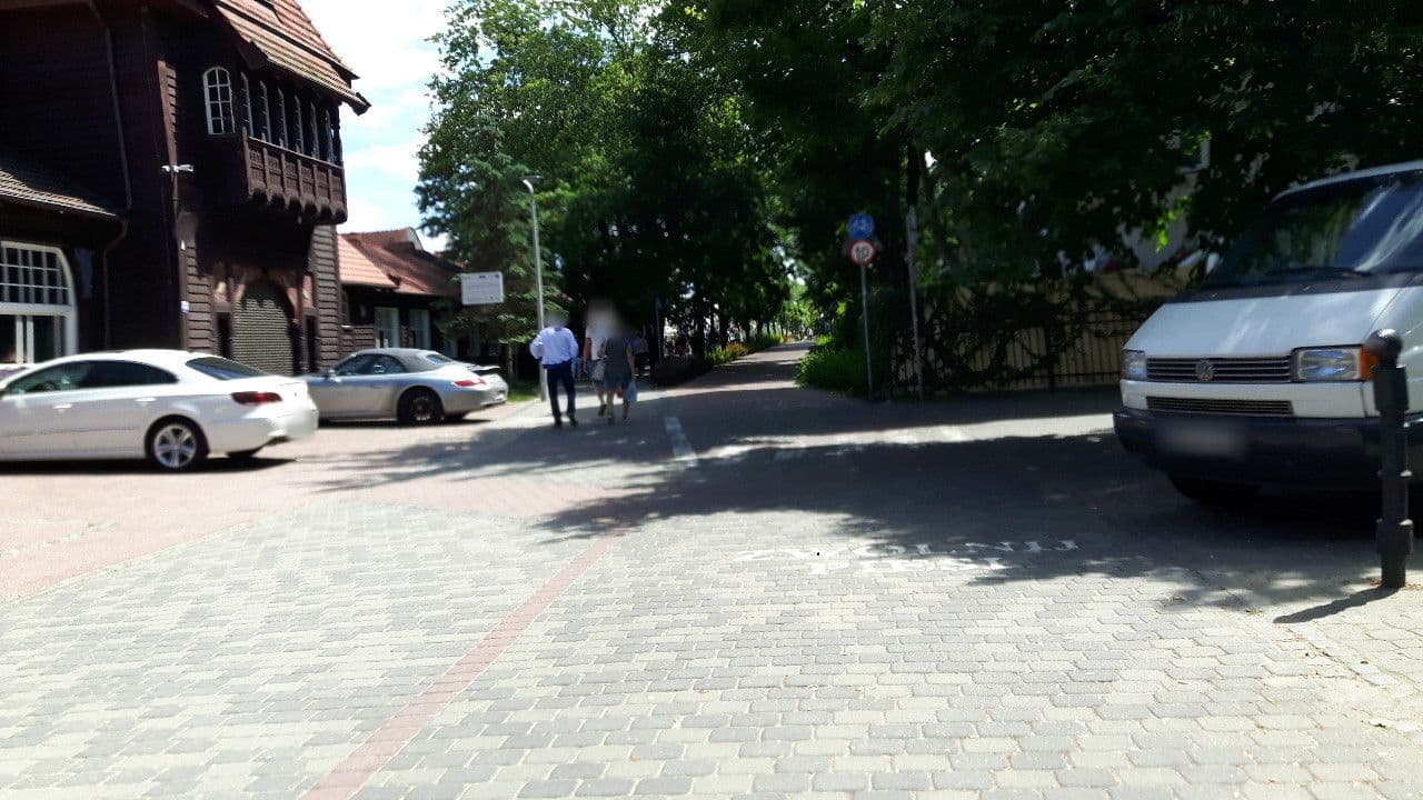 Street view near Min Hoong Sp. z o.o. Łazienki Południowe, Sopot — © changchun1 (CC BY-SA · Mapillary)