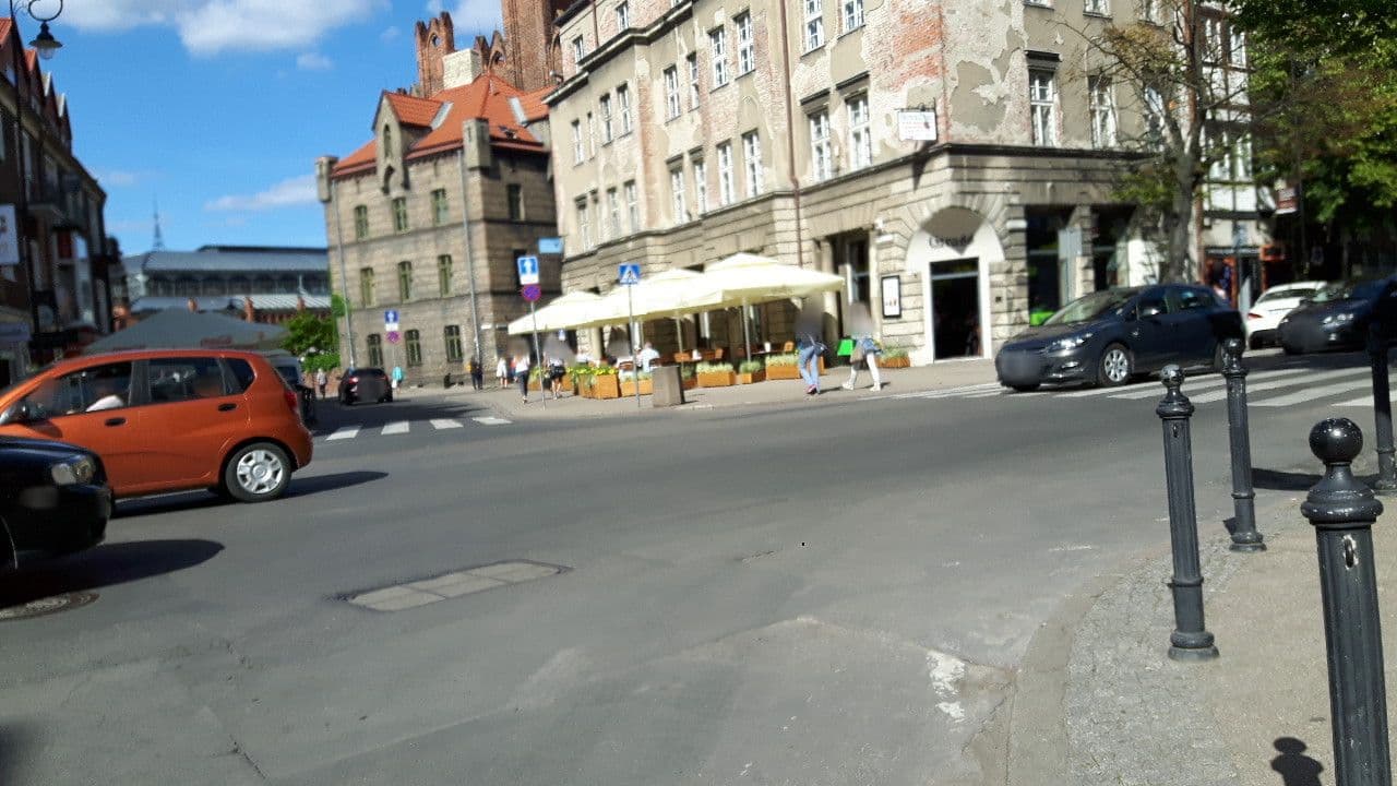 Street view near Five Point Hostel, Gdańsk — © changchun1 (CC BY-SA · Mapillary)