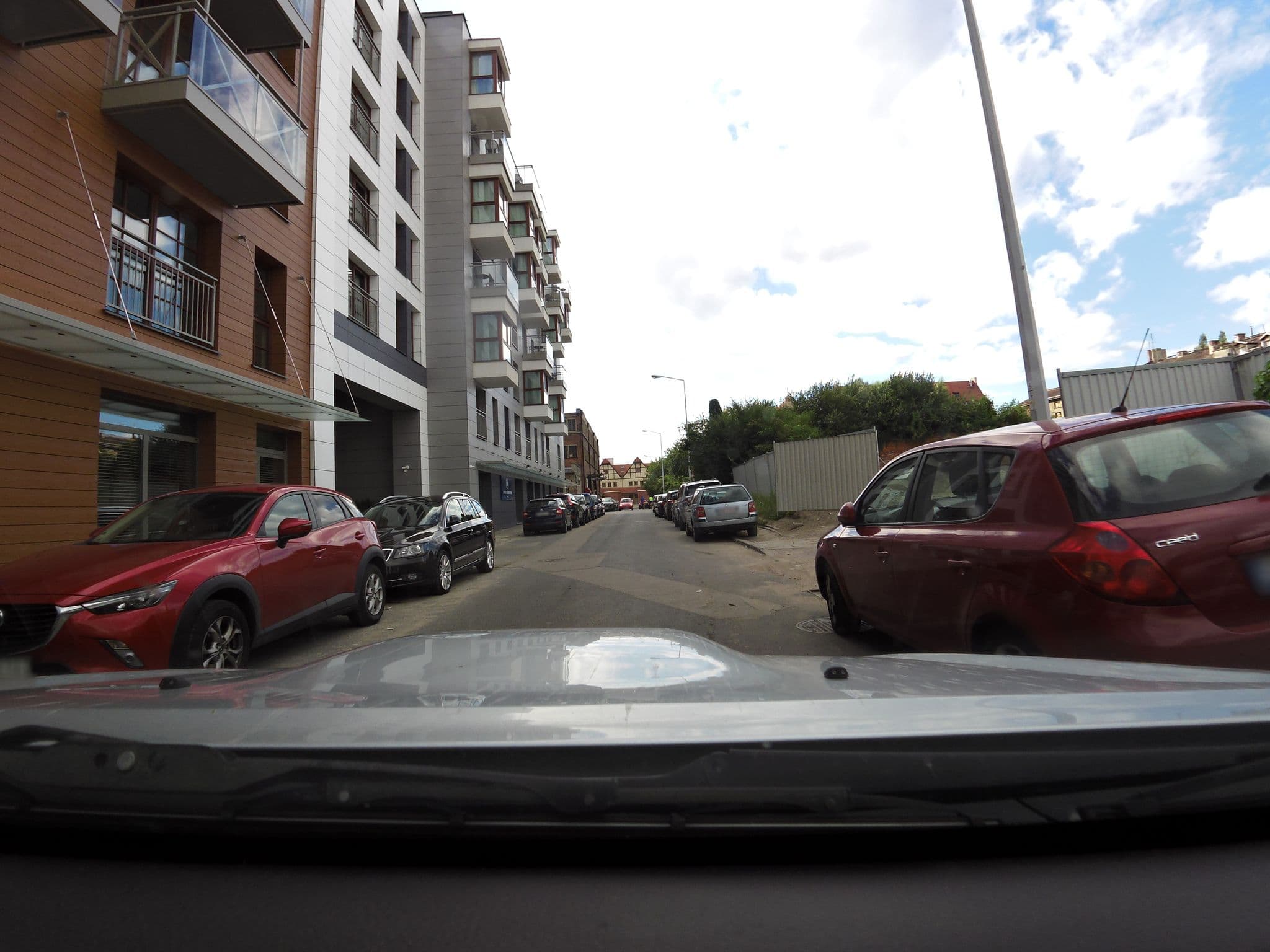 Street view near Grano Apartments Nowa Motława SPA & Wellness, Olszynka — © aleksasfi (CC BY-SA · Mapillary)