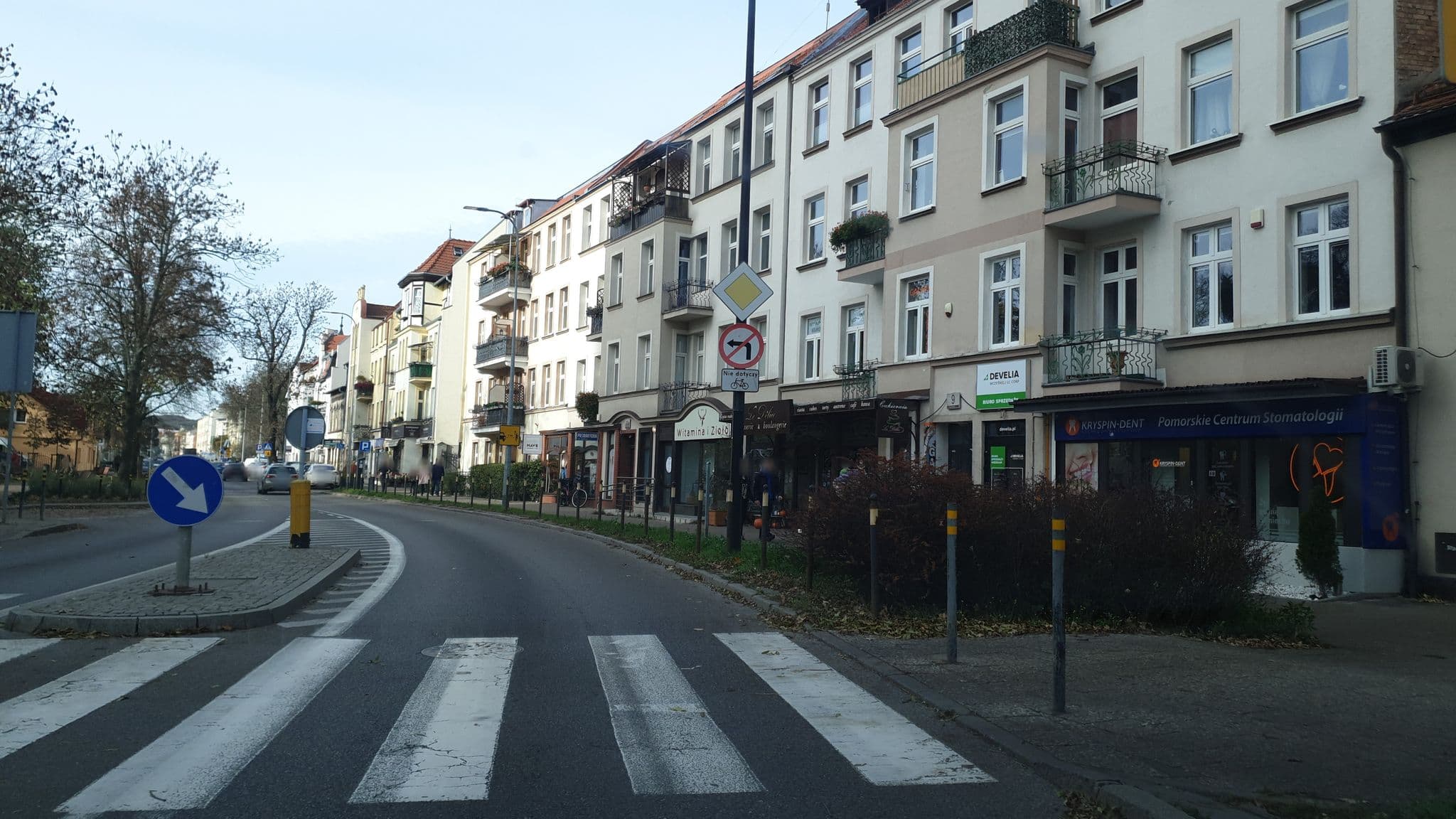 Street view near Apartament Quattro Towers, Wrzeszcz — © krz (CC BY-SA · Mapillary)