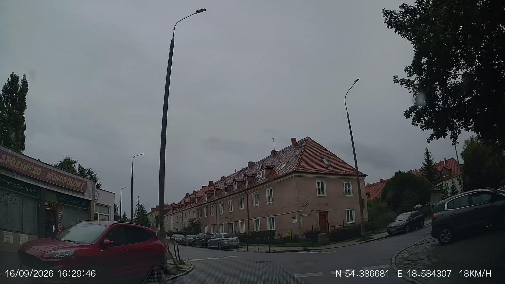 Street view near Olimp Sopot, Strzyża — © Driven2574 (CC BY-SA · Mapillary)