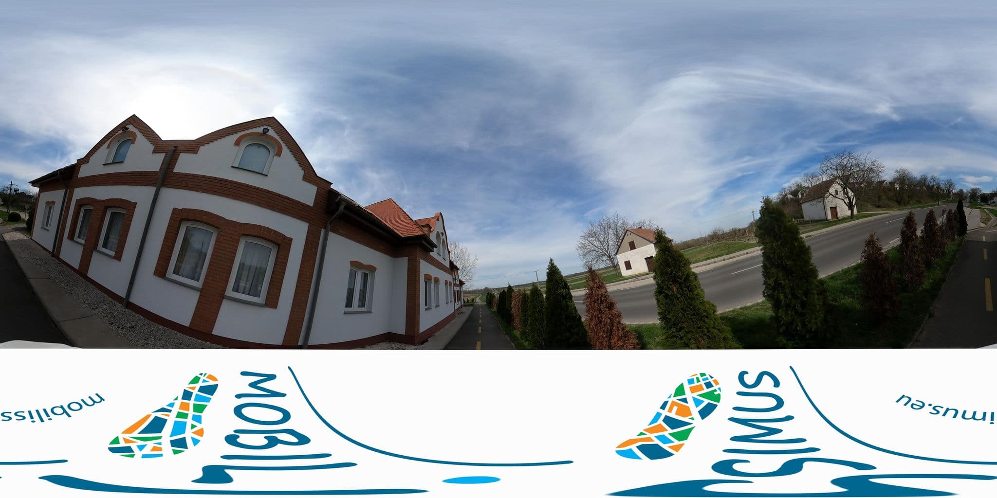 Street view near Kellermotel, Hajós — © Antissimo (CC BY-SA · Mapillary)