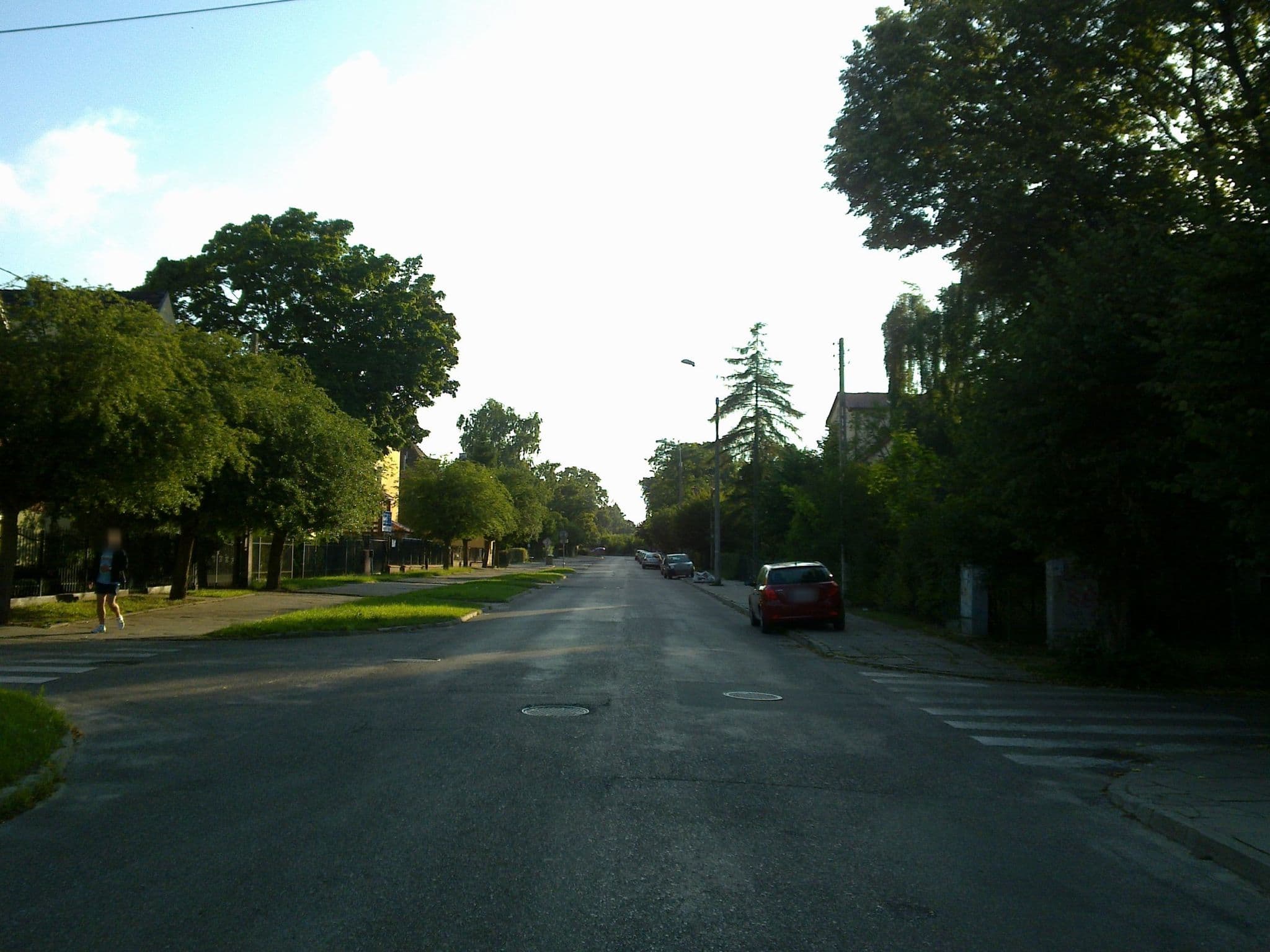 Street view near Wolna Chata Hostel, Przymorze Małe — © racibo (CC BY-SA · Mapillary)