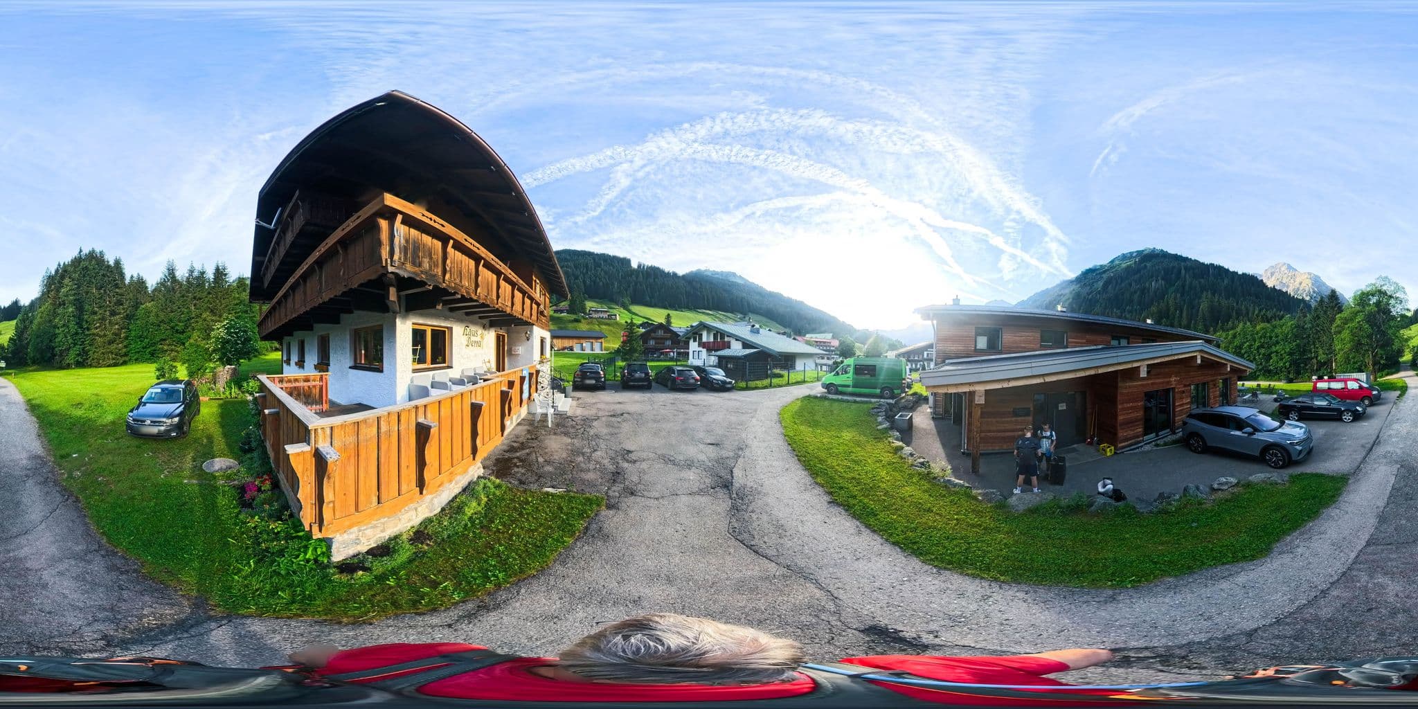 Street view near Haus Derra, Hirschegg