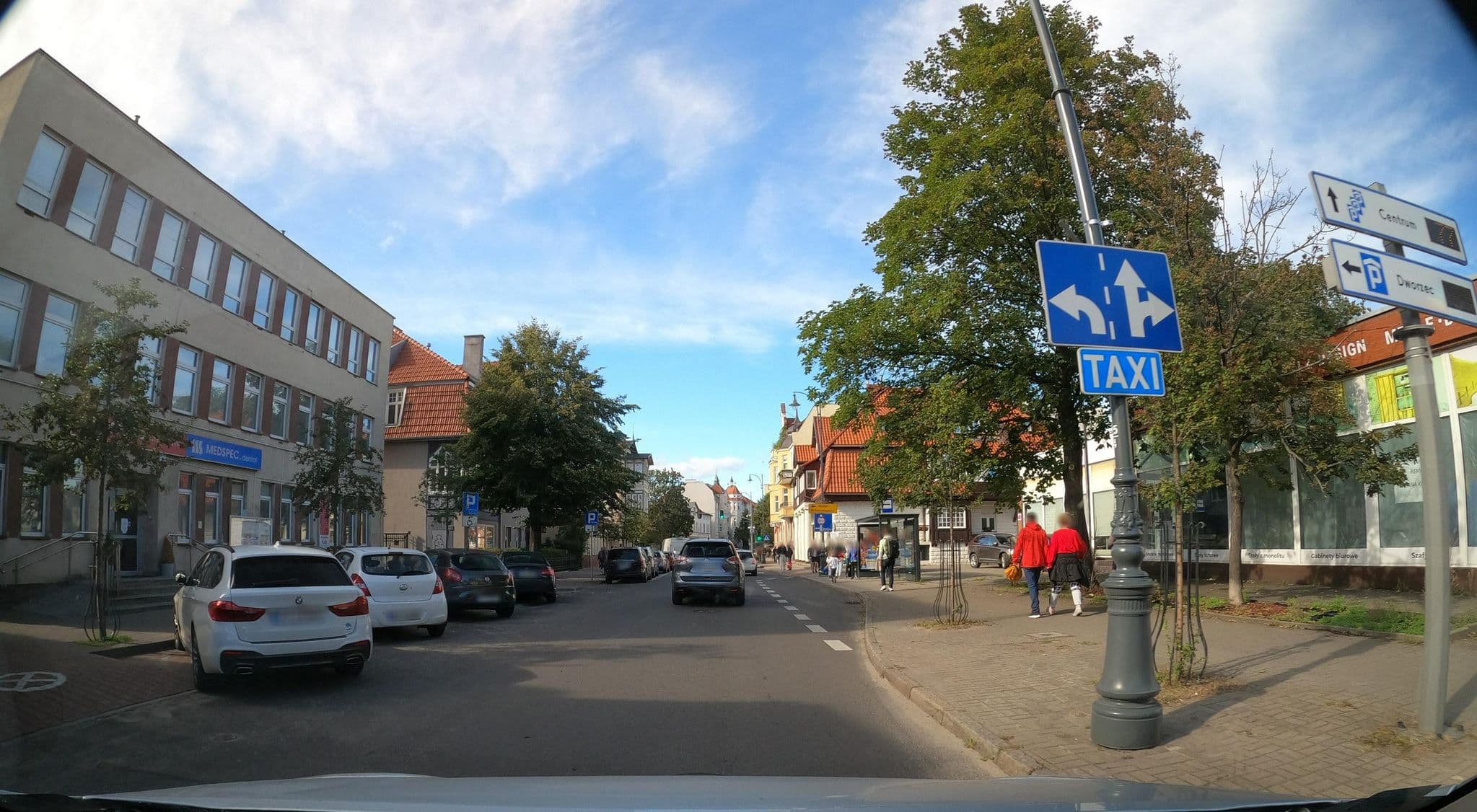 Street view near Sinus Apartments - 150 metrów od morza, 300 metrów od Monte Cassino, Sopot — © masterofnoroad (CC BY-SA · Mapillary)