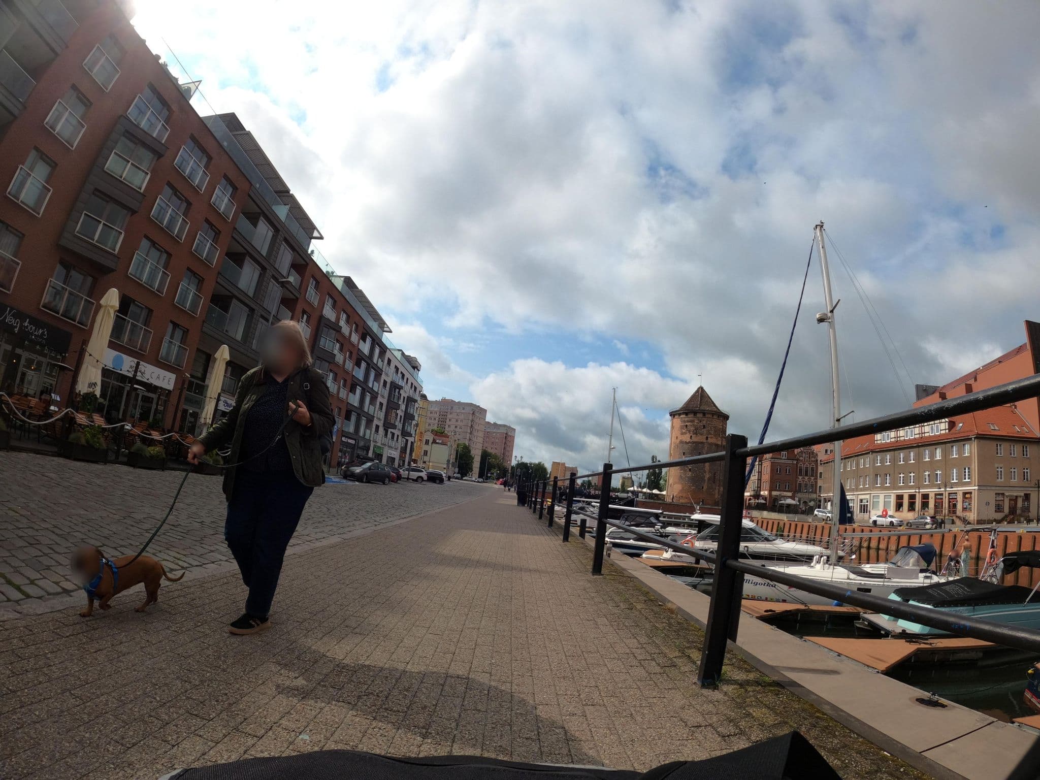 Street view near Dom & House Apartamenty WaterLane, Gdańsk — © masterofnoroad (CC BY-SA · Mapillary)