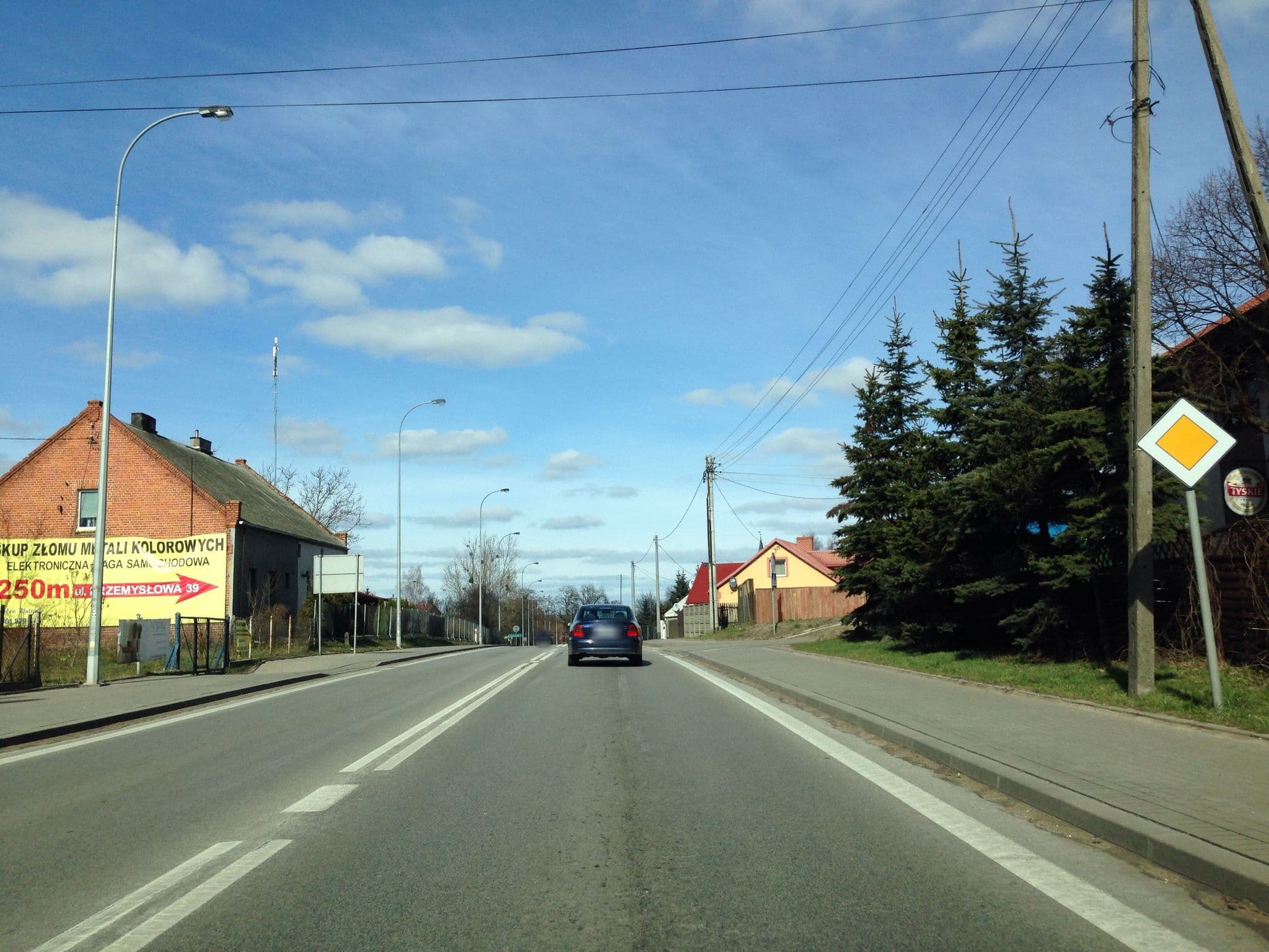 Street view near Pod Lipami, Łęgowo — © fundacja_geolife (CC BY-SA · Mapillary)
