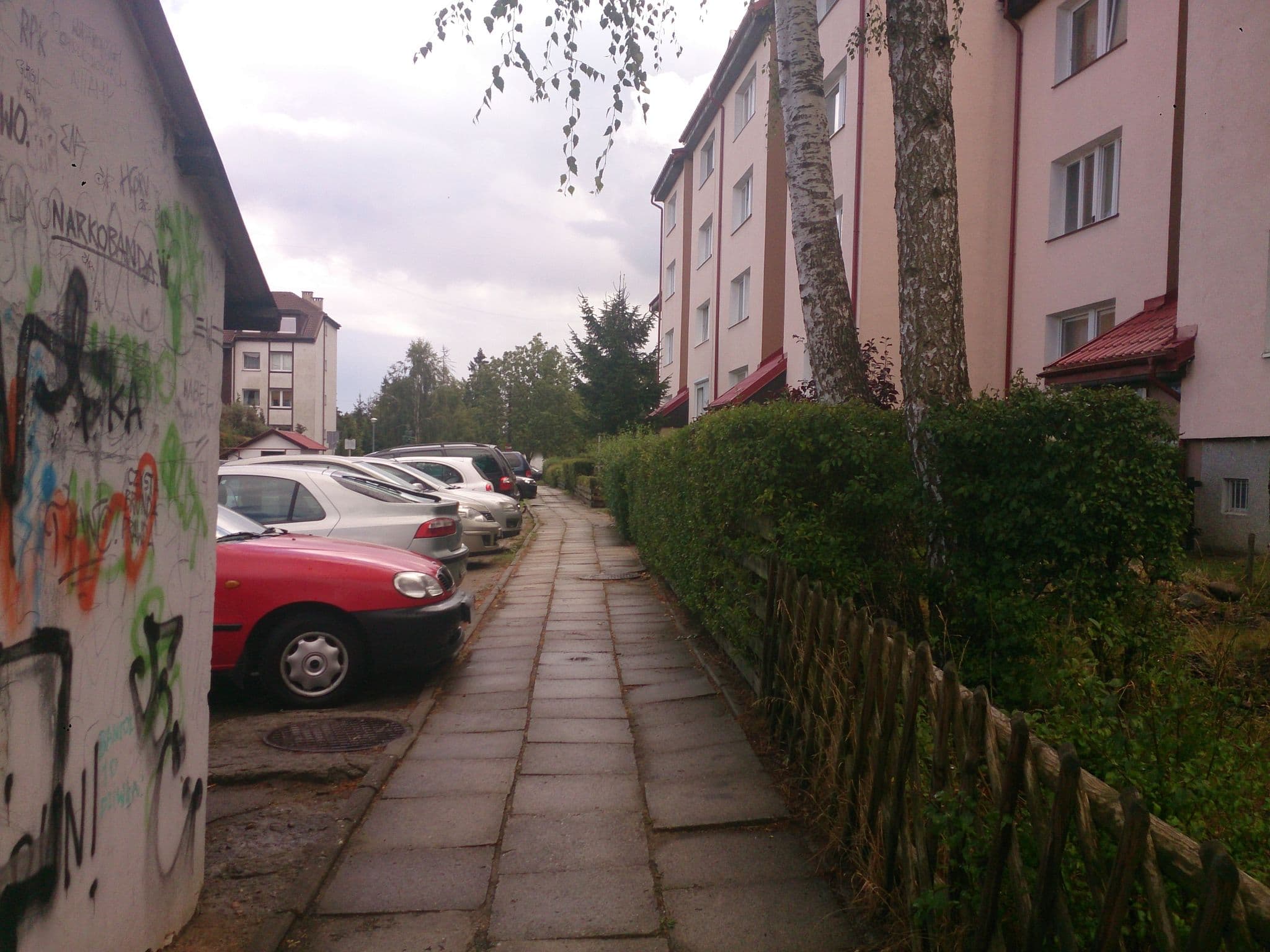 Street view near Hostel Mamas & Papas Airport Stay, Matarnia — © przemas75 (CC BY-SA · Mapillary)