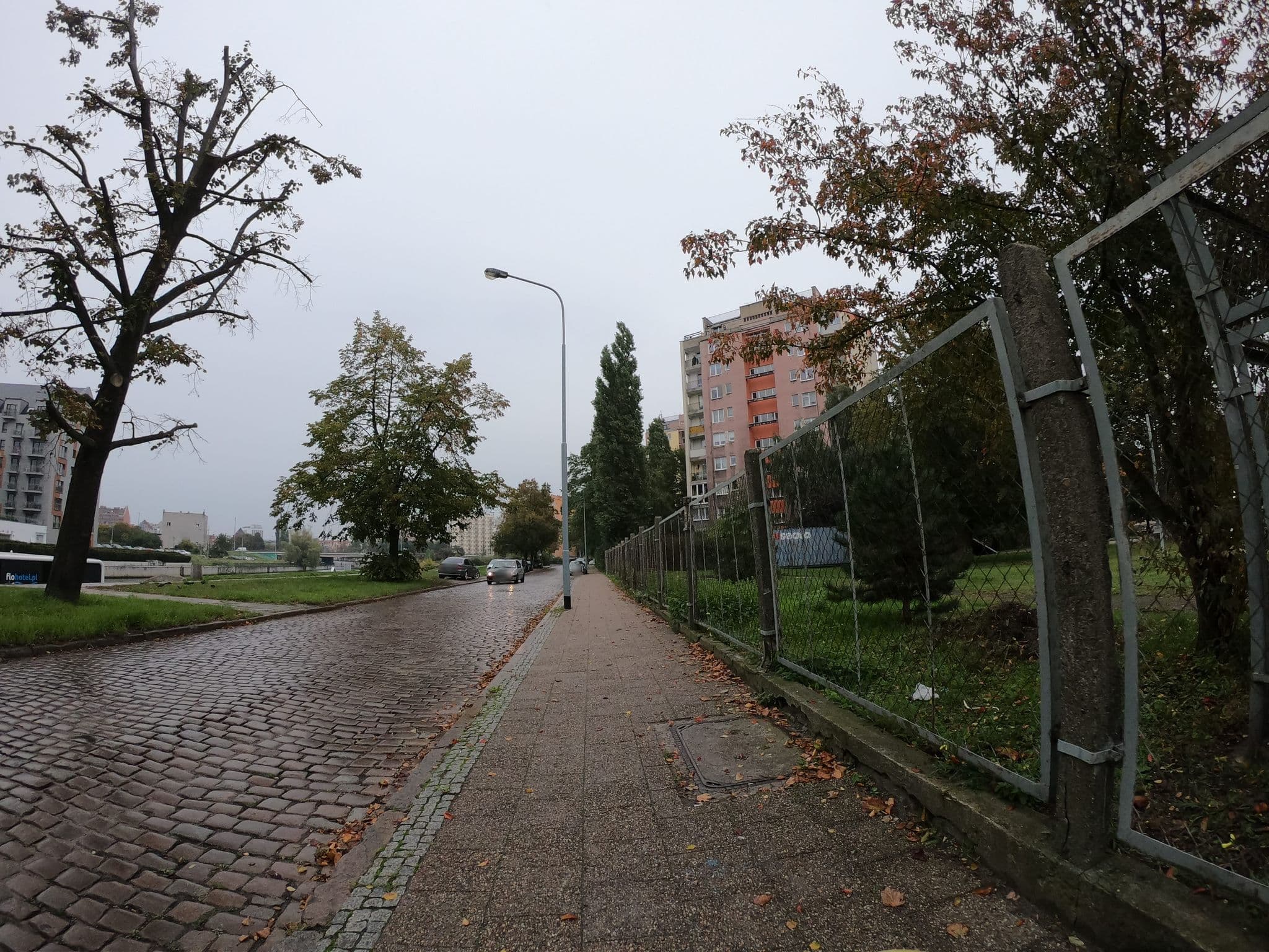 Street view near Dom & House - Apartments Nowa Motława, Gdansk, Olszynka — © masterofnoroad (CC BY-SA · Mapillary)