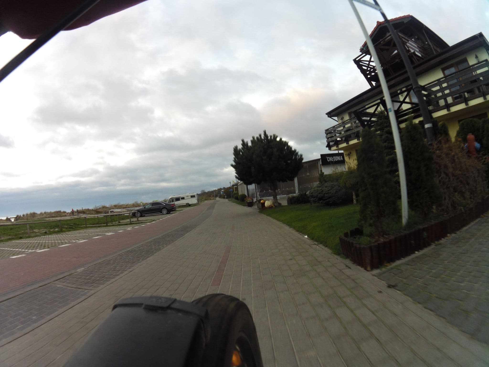 Street view near Pensjonat Kotwica, Jastarnia — © masterofnoroad (CC BY-SA · Mapillary)