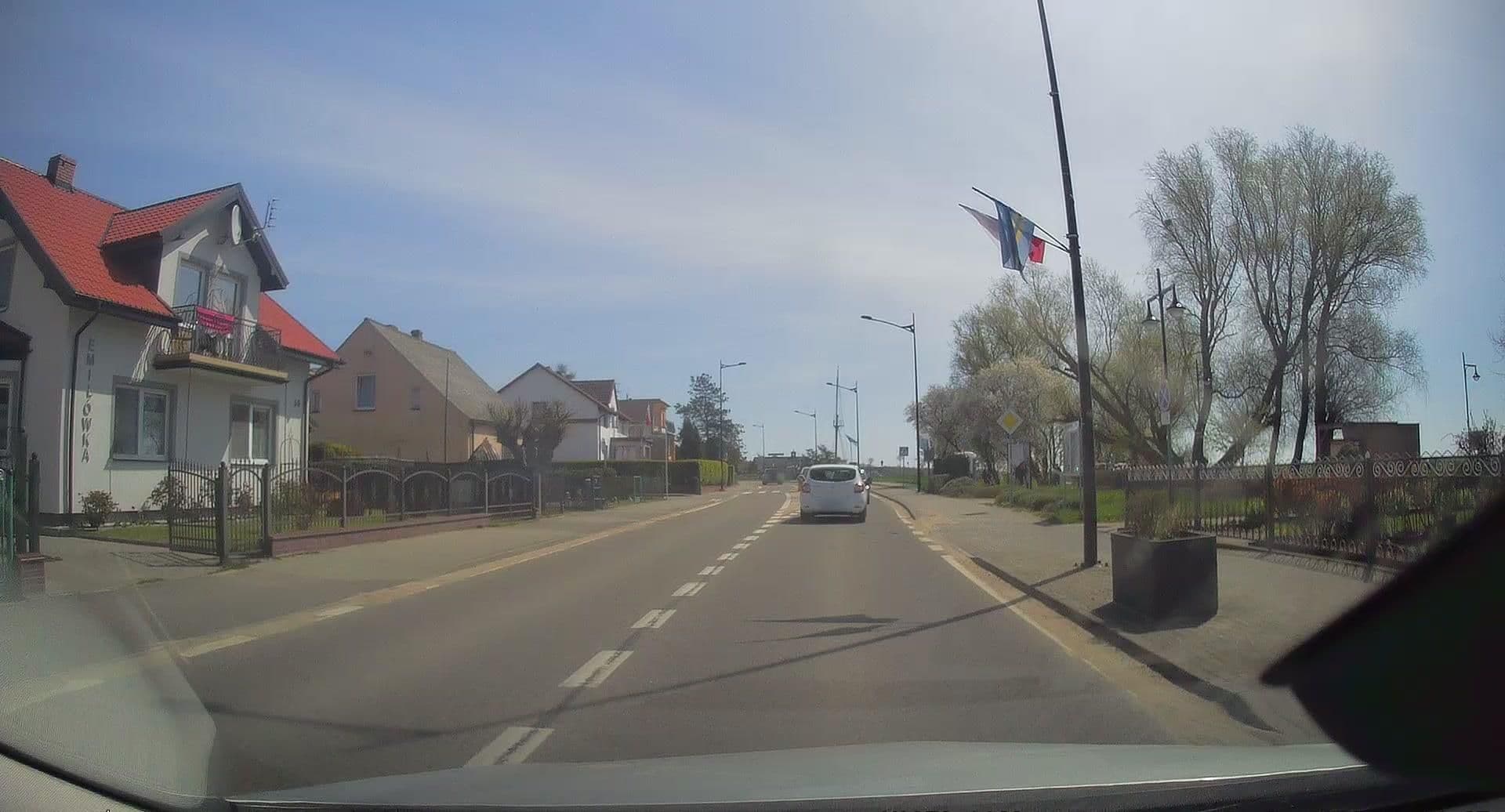 Street view near Pokoje Gościnne Miramar, Puck — © edc22 (CC BY-SA · Mapillary)
