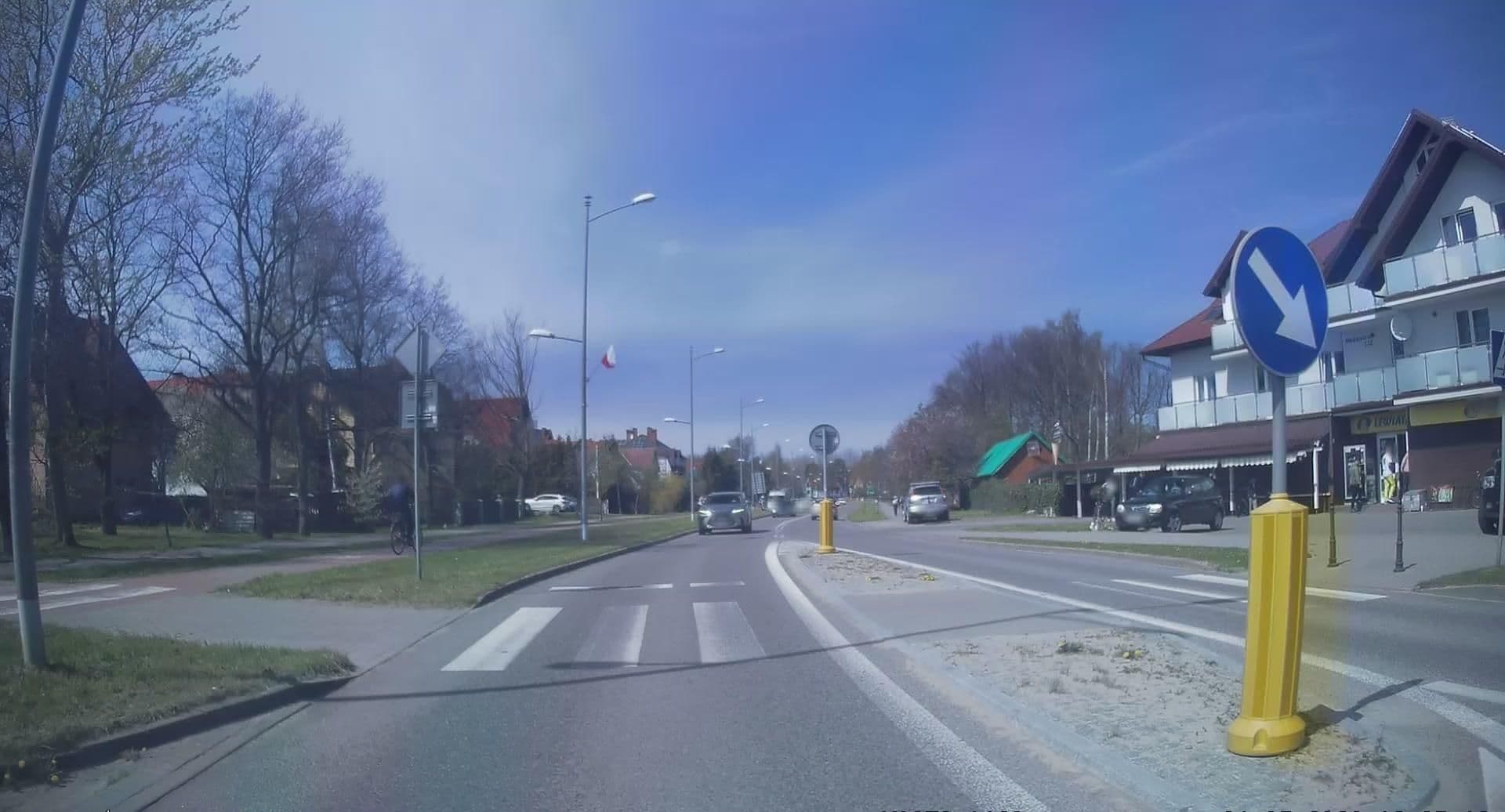 Street view near Willa Groszek, Jastarnia — © edc22 (CC BY-SA · Mapillary)