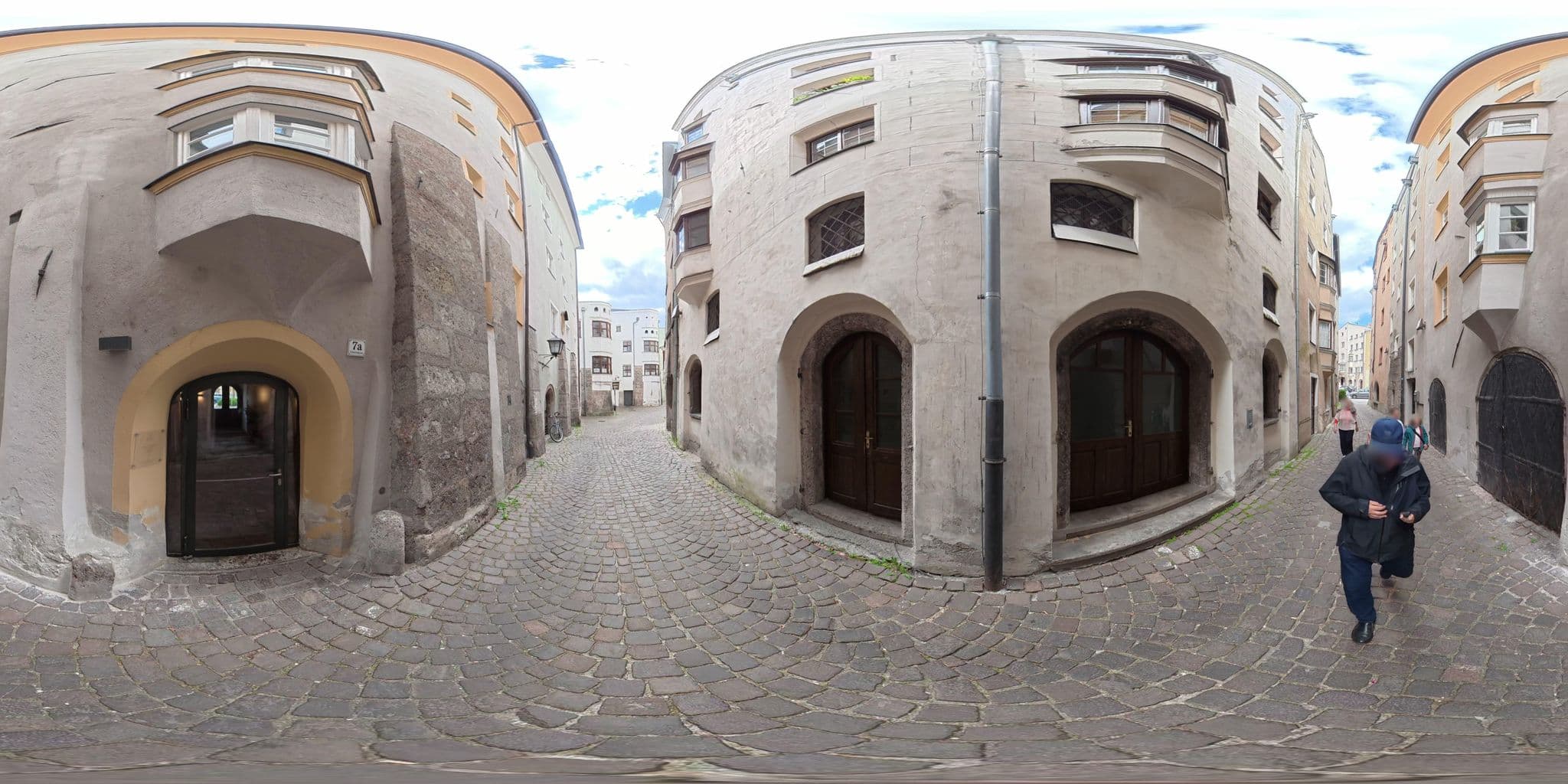 Street view near kontor Boutiquehotel, Hall in Tirol — © osmplus_org (CC BY-SA · Mapillary)