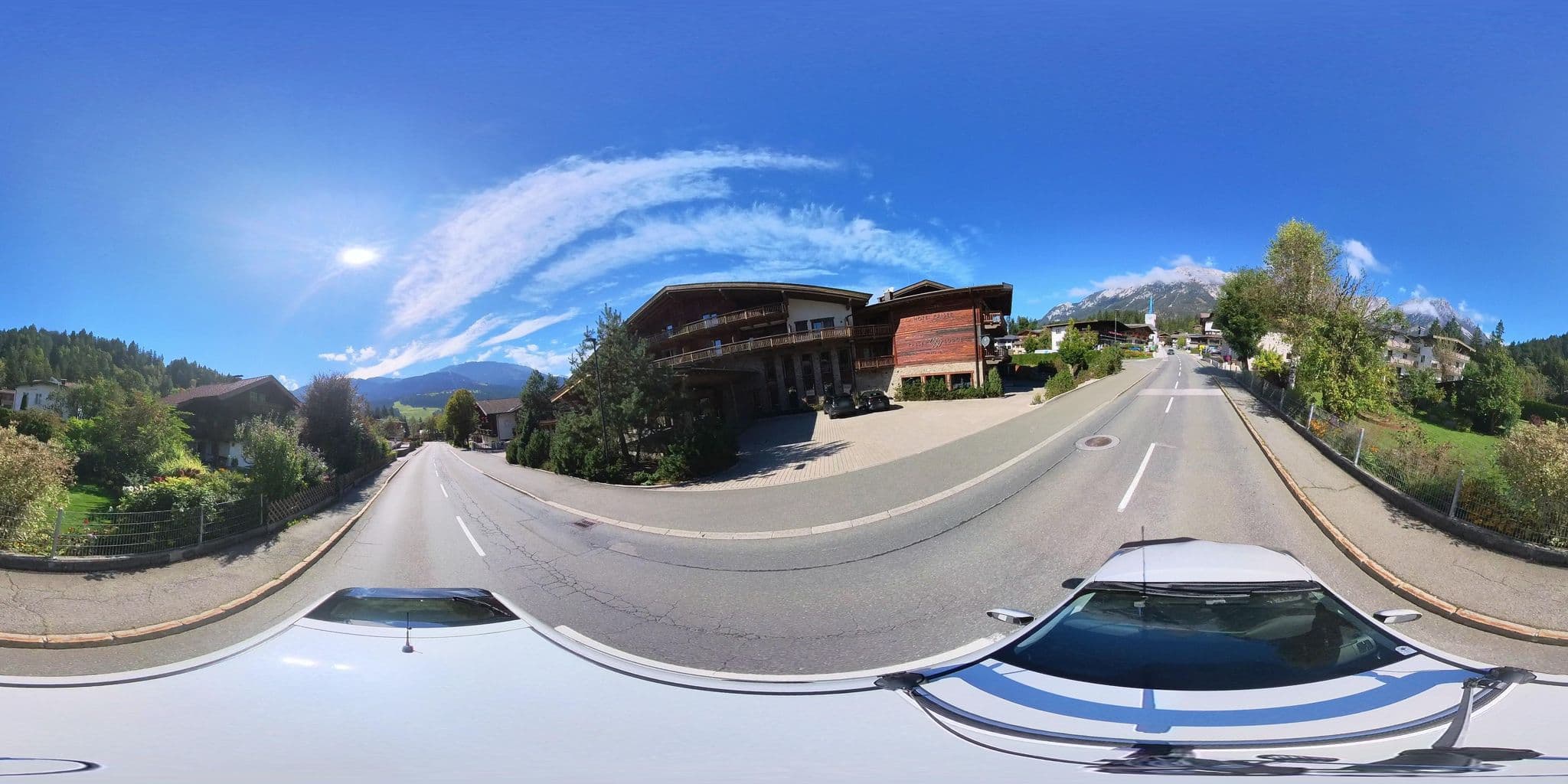 Street view near Kaiser Lodge Hotel, Scheffau am Wilden Kaiser — © osmplus_org (CC BY-SA · Mapillary)