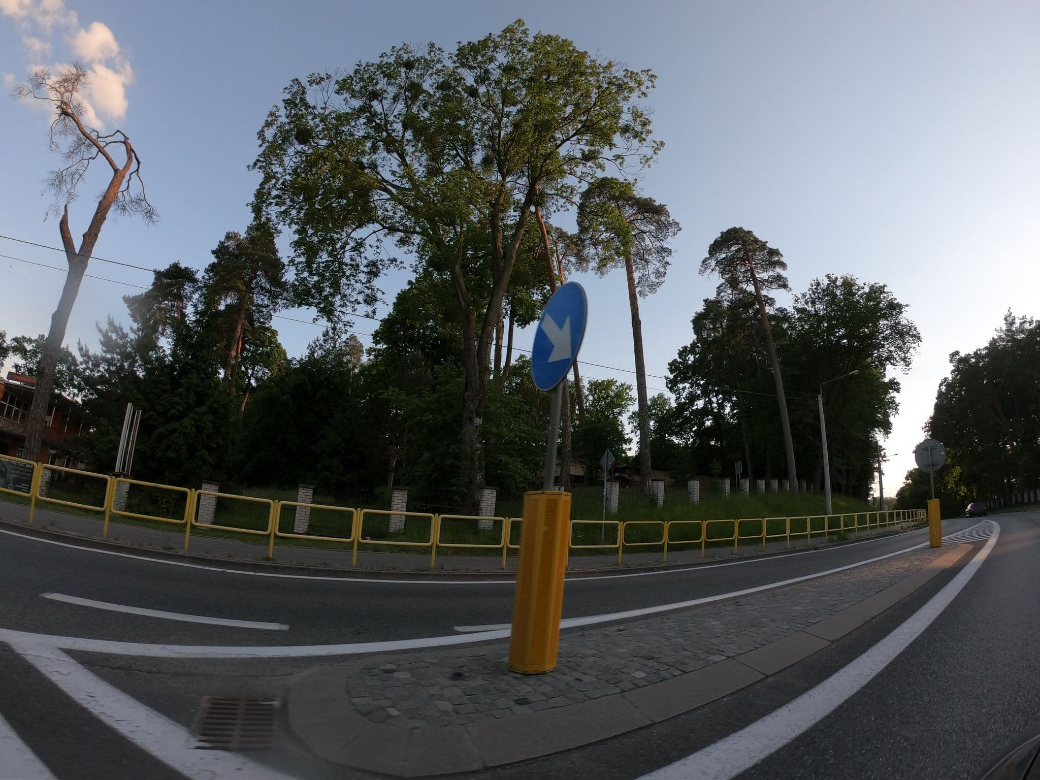 Street view near Ośrodek Leśna, Iława — © richlv (CC BY-SA · Mapillary)