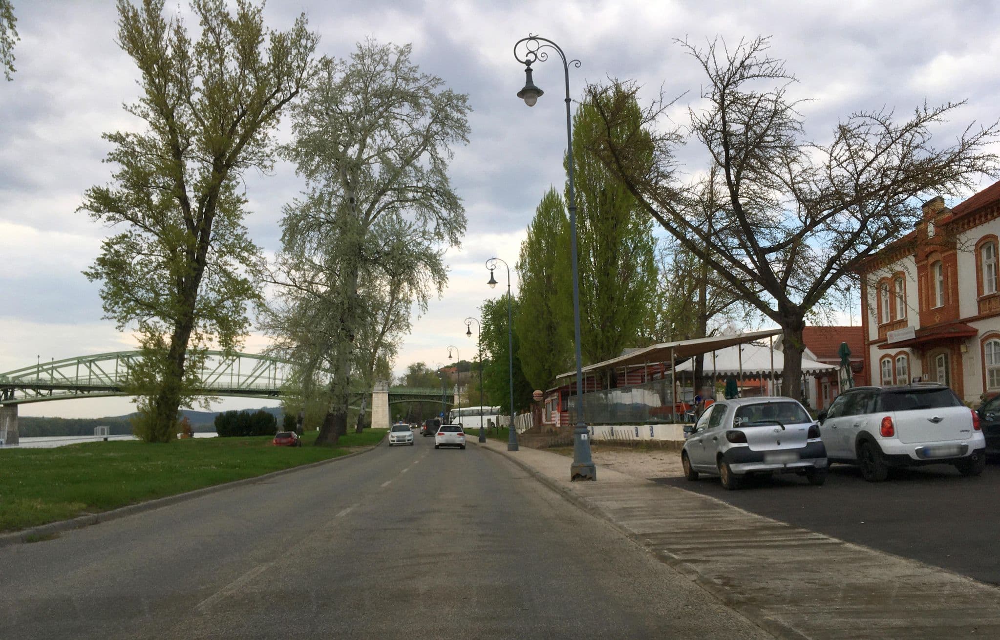 Street view near Rugby Clubhotel, Esztergom — © istefanos (CC BY-SA · Mapillary)