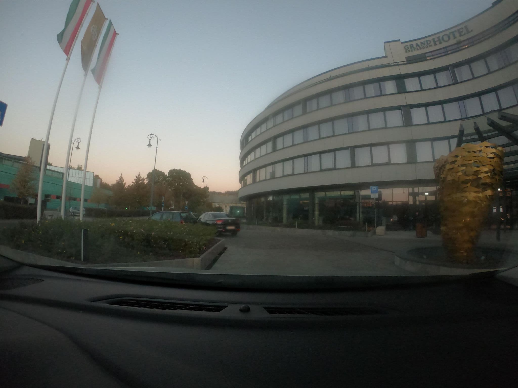 Street view near Grand Hotel Esztergom, Esztergom — © vst (CC BY-SA · Mapillary)