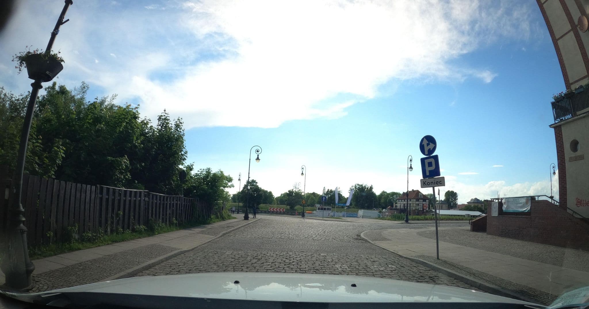 Street view near Boss. Pensjonat, Elbląg — © masterofnoroad (CC BY-SA · Mapillary)