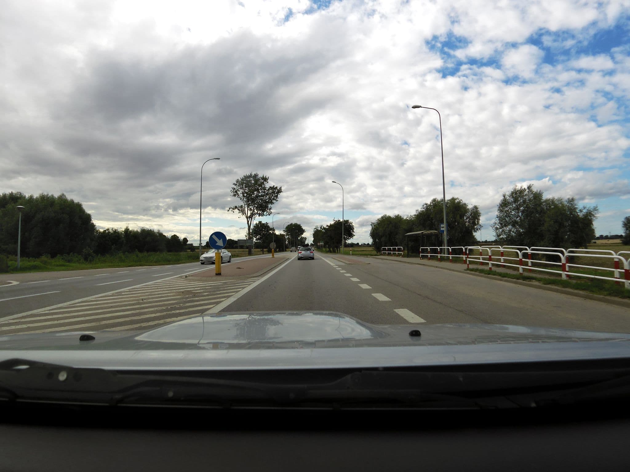 Street view near Hotel, Ostaszewo — © aleksasfi (CC BY-SA · Mapillary)