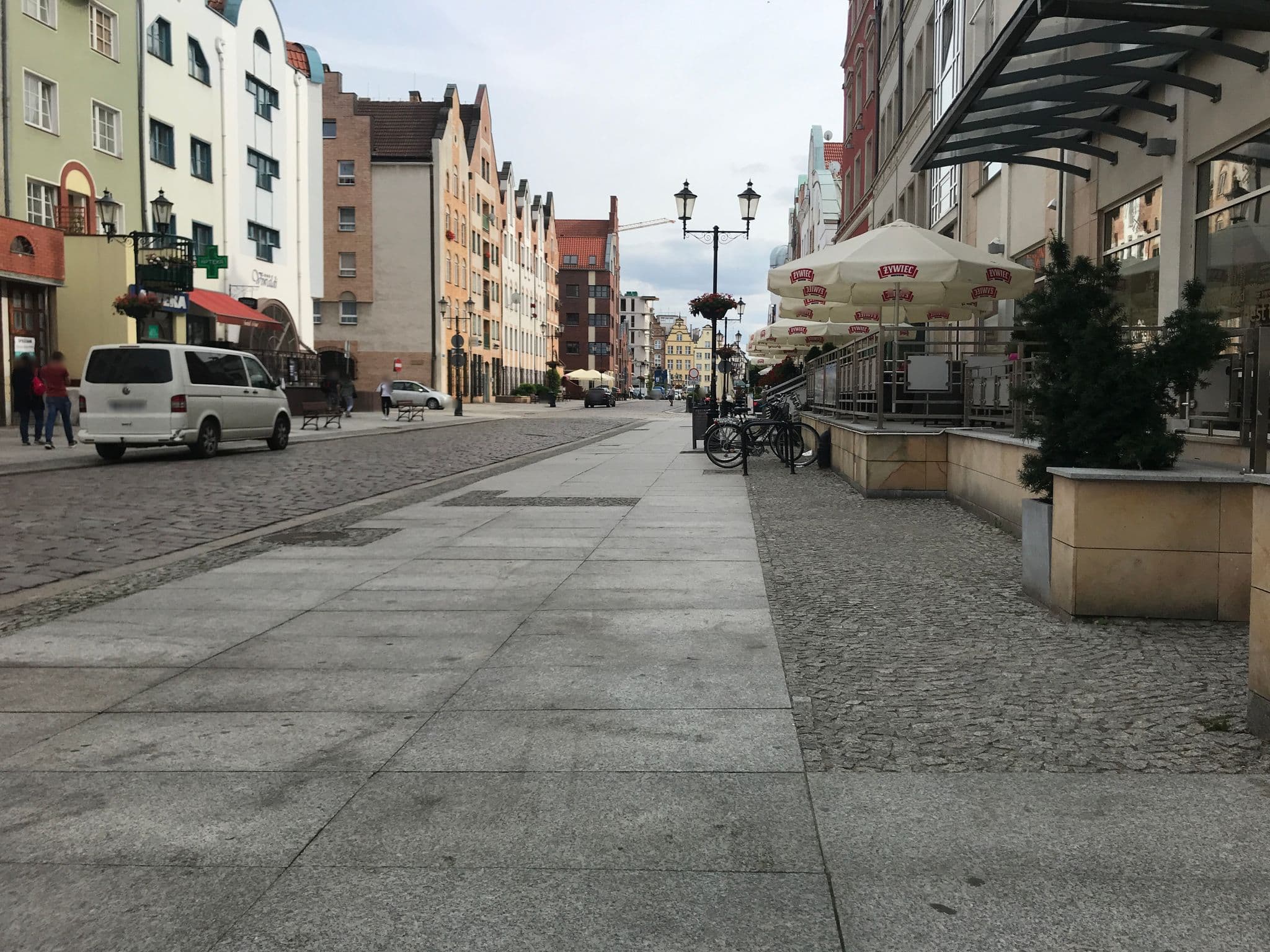 Street view near Viwaldi. Hotel. Restauracja, sala konferencyjna. Walentynowicz M., Elbląg — © miguel_andrade (CC BY-SA · Mapillary)