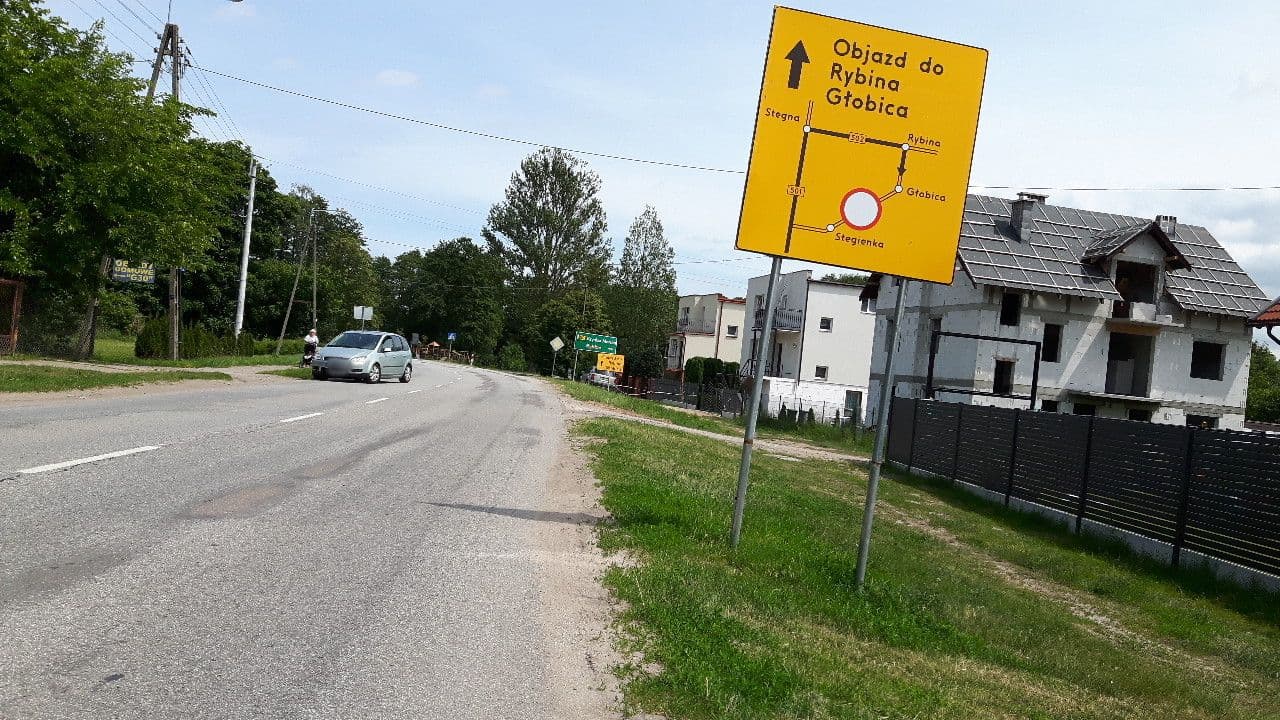 Street view near Godek Halina. Wynajem pokoi, Stegna — © changchun1 (CC BY-SA · Mapillary)