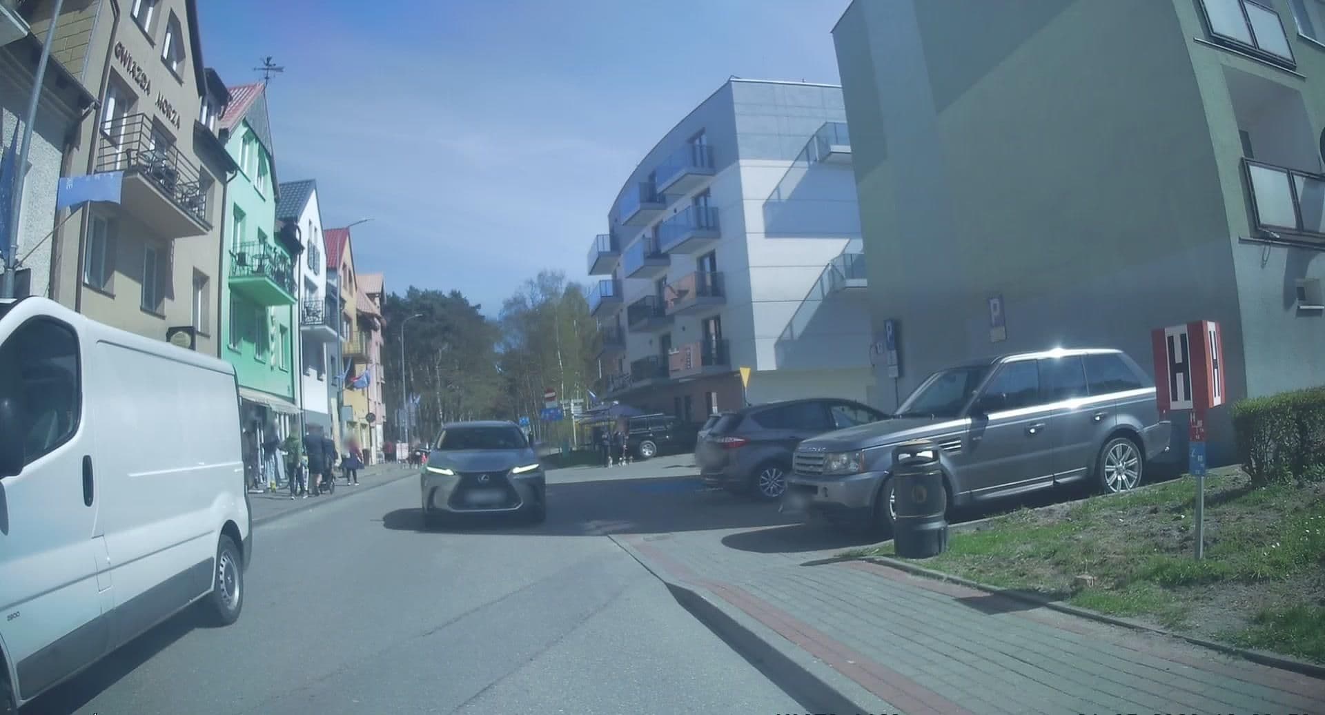 Street view near Wynajem Pokoi "Gwiazda Morza" Lidia Sługocka, Hel — © edc22 (CC BY-SA · Mapillary)