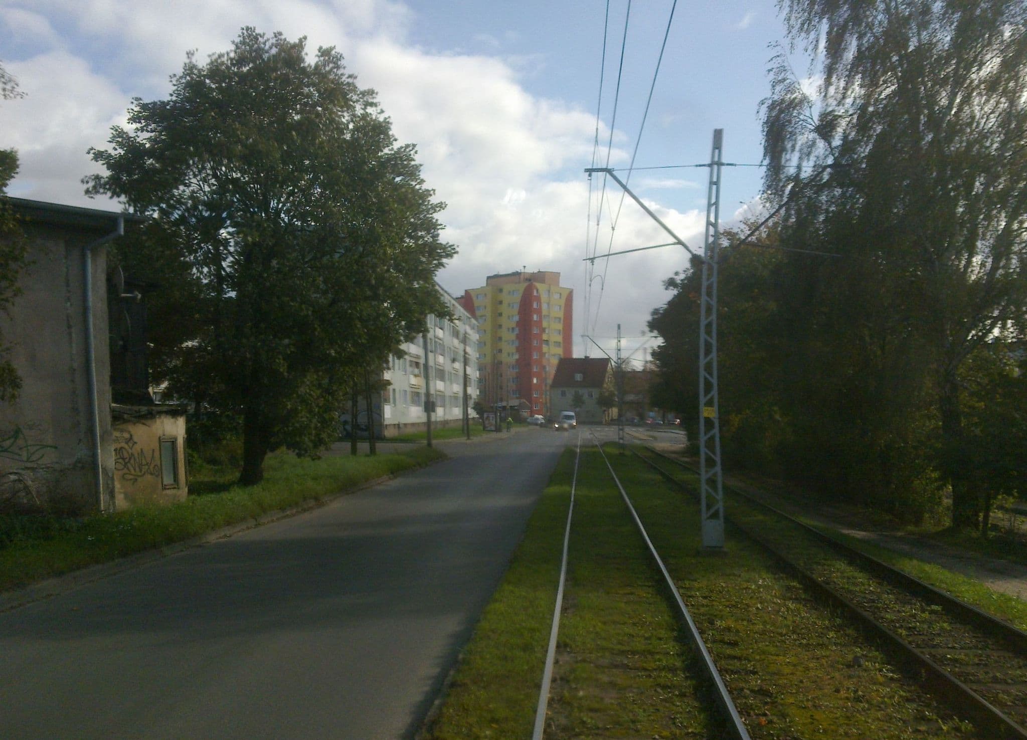 Street view near Apartment Gdansk Stogi 16, Przeróbka — © racibo (CC BY-SA · Mapillary)