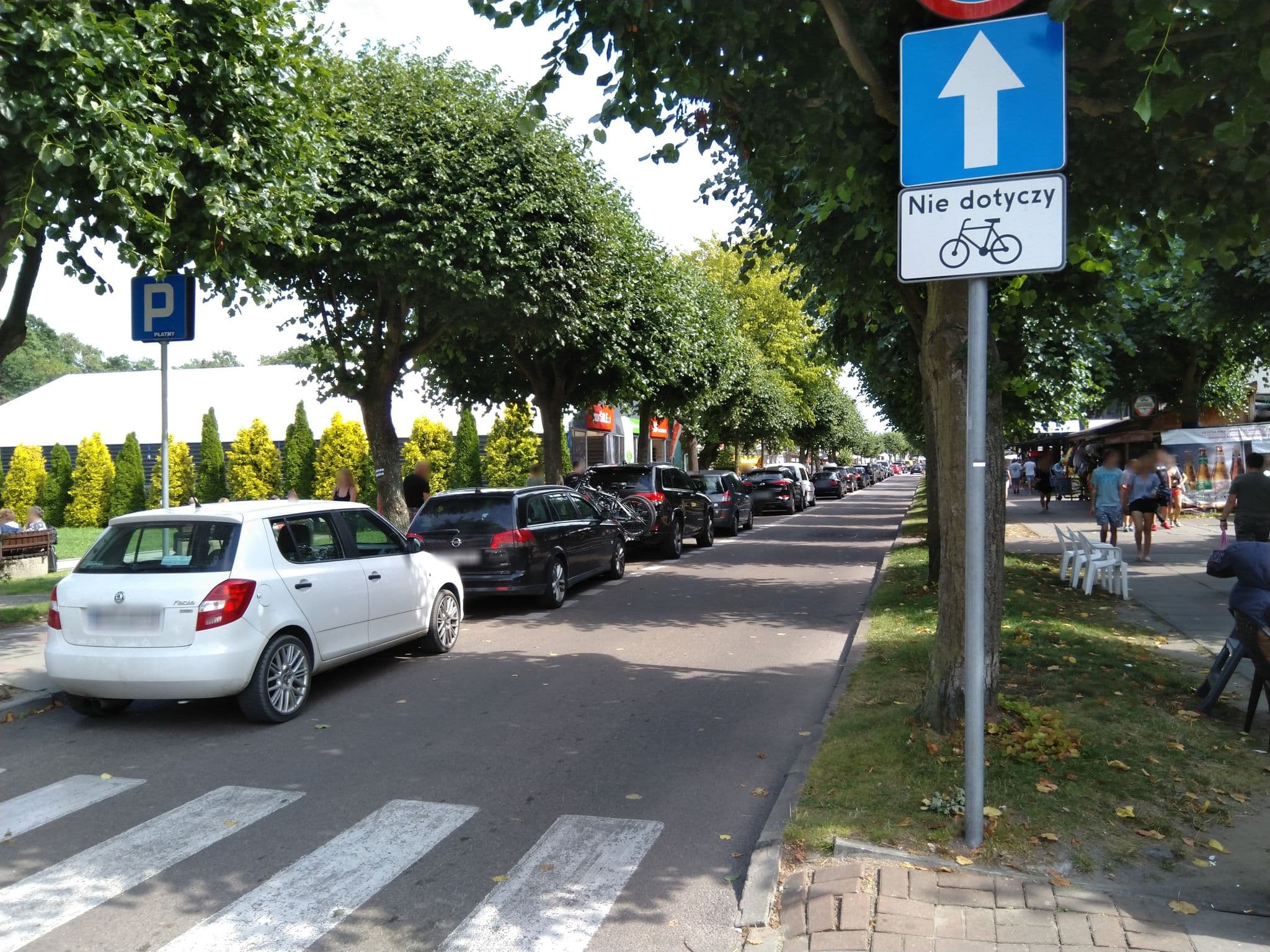 Street view near Dom Wczasowy Maria - Stanisław Miotk, Jastarnia — © aleksandersiwek (CC BY-SA · Mapillary)